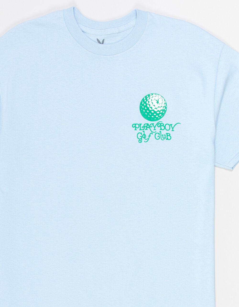 COLOR BARS x Playboy Golf Club Mens Tee - LIGHT BLUE Product Image