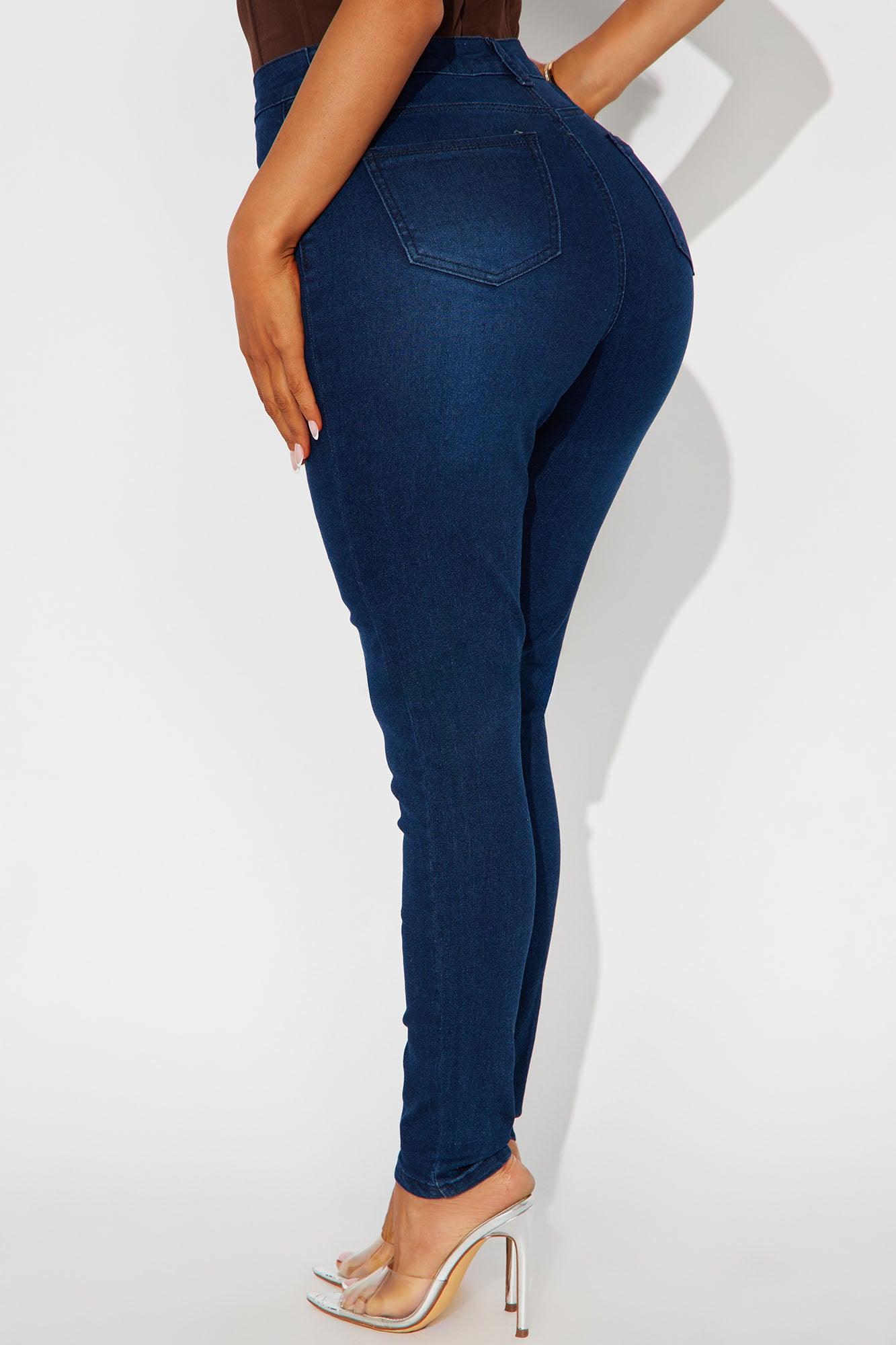 Coastal High Rise Skinny Jeans - Dark Wash Female Product Image