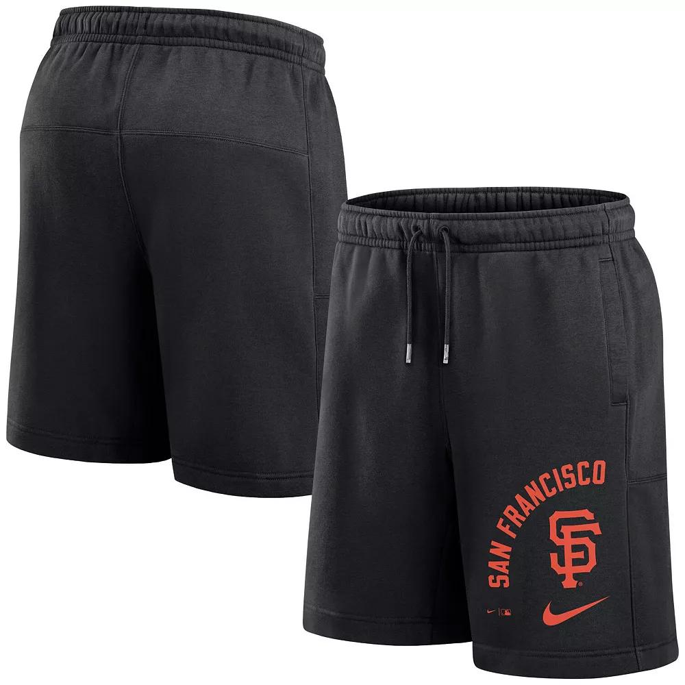 Men's Nike Navy Boston Red Sox Arched Kicker Shorts,  Product Image