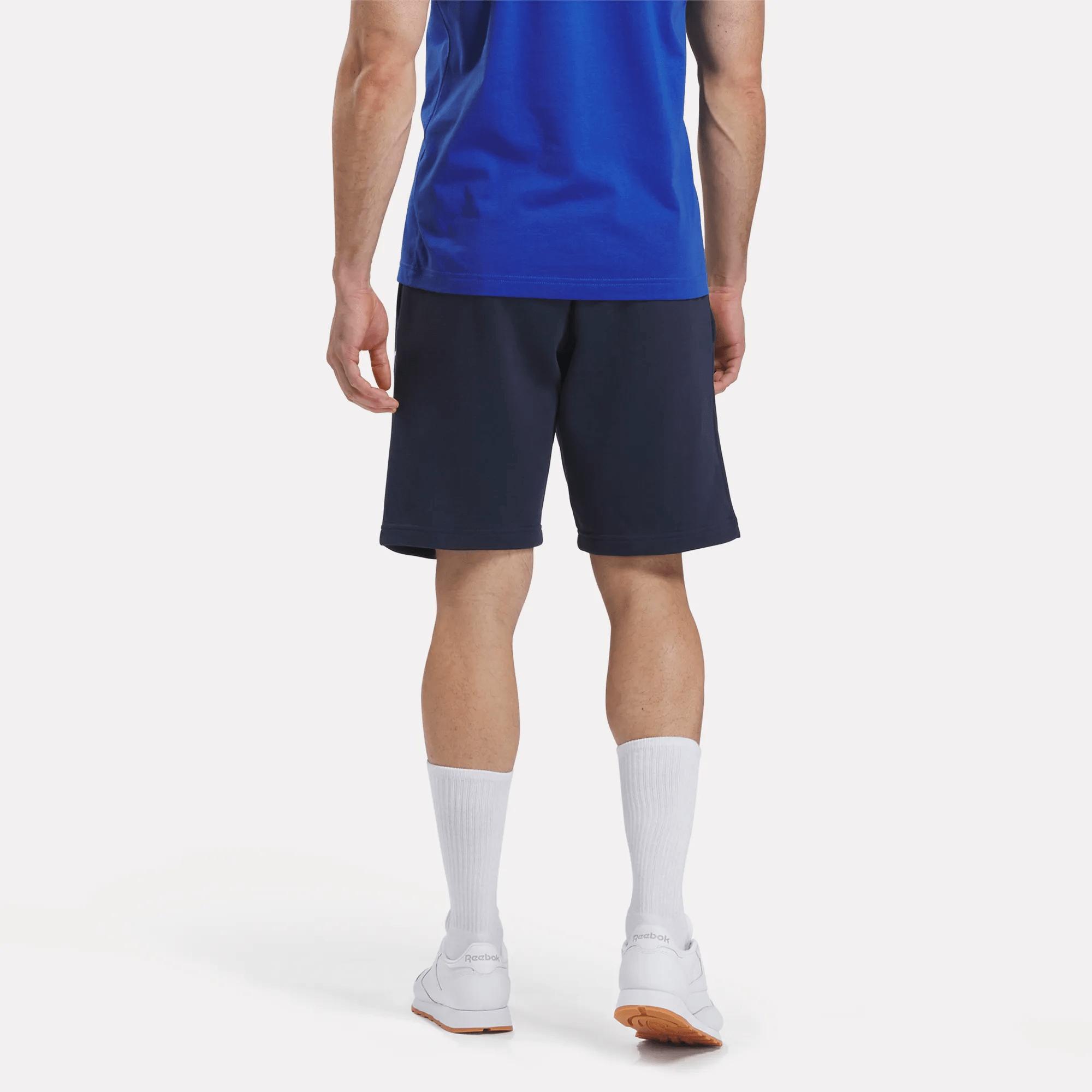 Men's Reebok Identity Small Logo Fleece Shorts Male Product Image