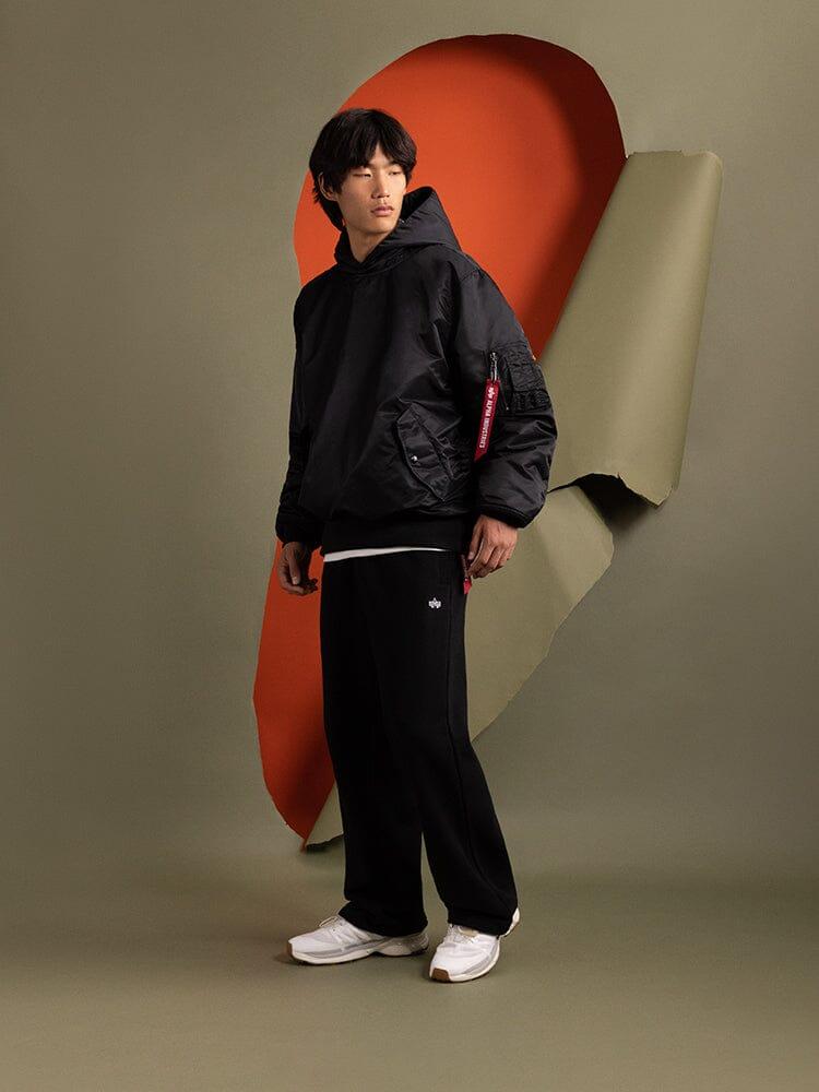 WOMEN'S PULL-OVER MA-1 JACKET HOODIE Female Product Image