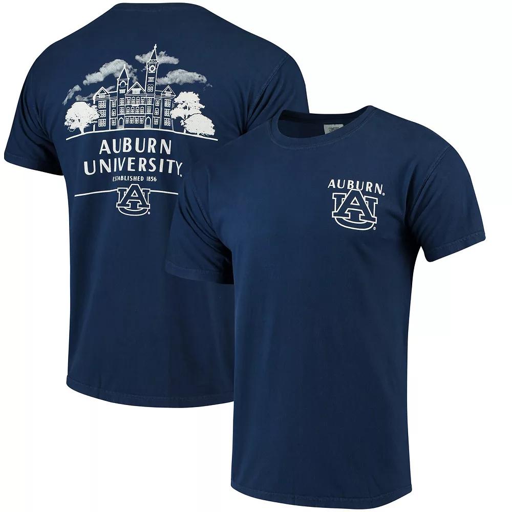 Mens Auburn Tigers Campus Local Comfort Colors T-Shirt Blue Product Image