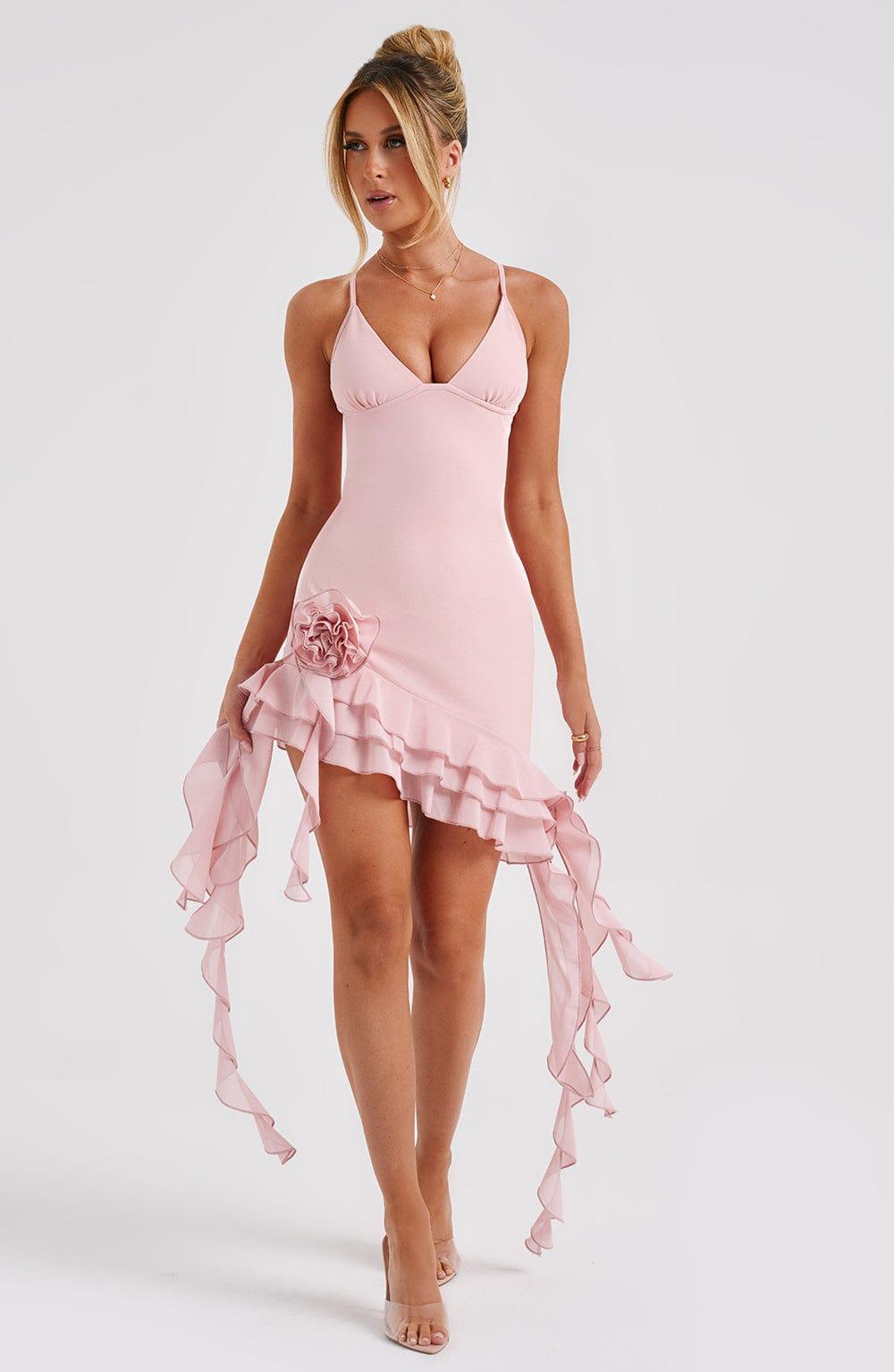 Lilabelle Mini Dress - Blush Product Image