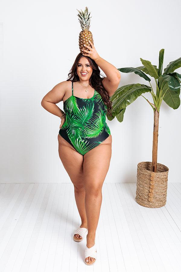 Tropical Terrace One Piece Swimsuit Curves Product Image