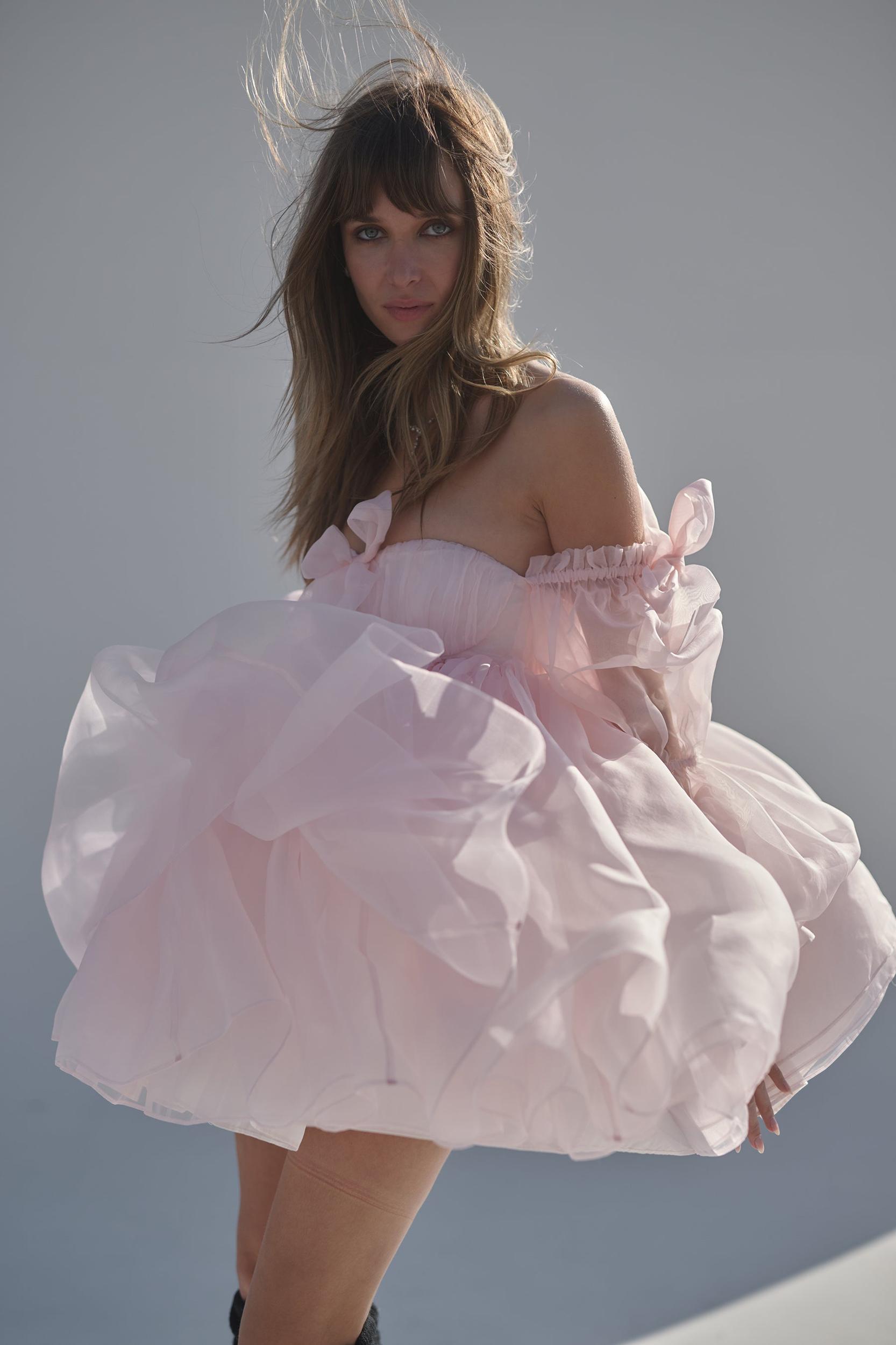 The Confection Silk Mini Mansion Dress Product Image