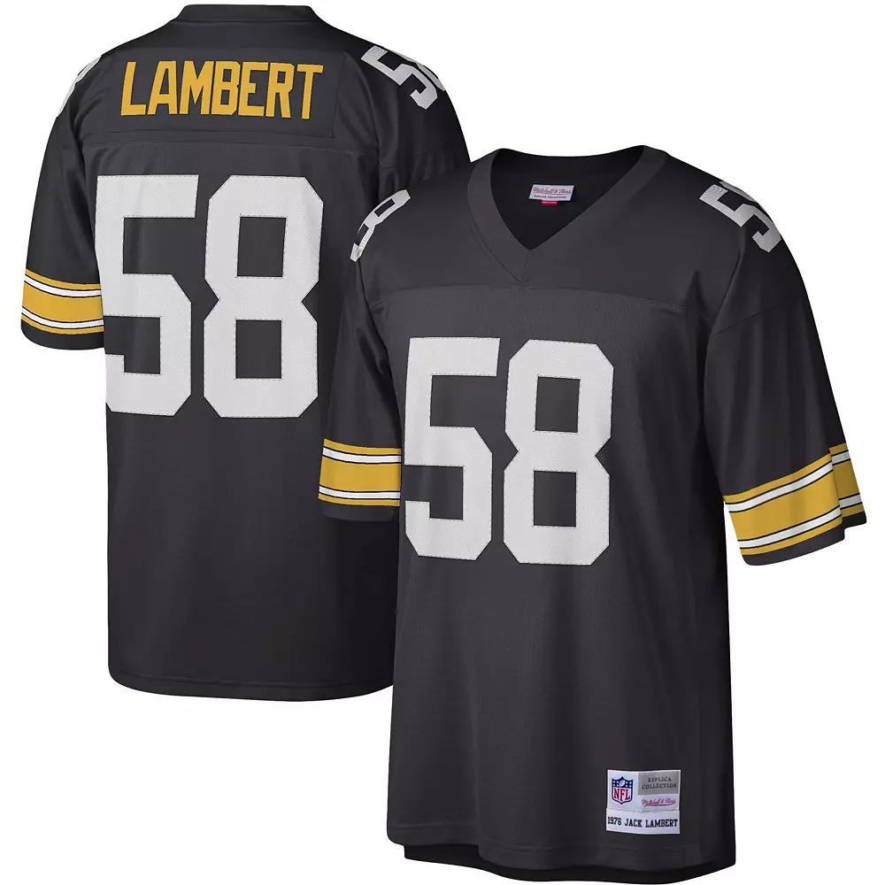 Mens Mitchell & Ness Jack Lambert Pittsburgh Steelers Legacy Replica Jersey Product Image