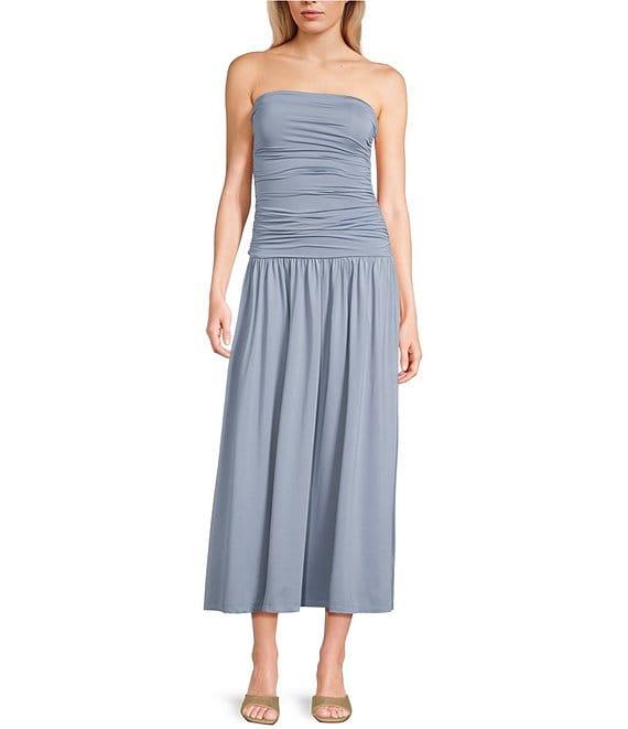 NIA Santal Strapless Maxi Dress Product Image