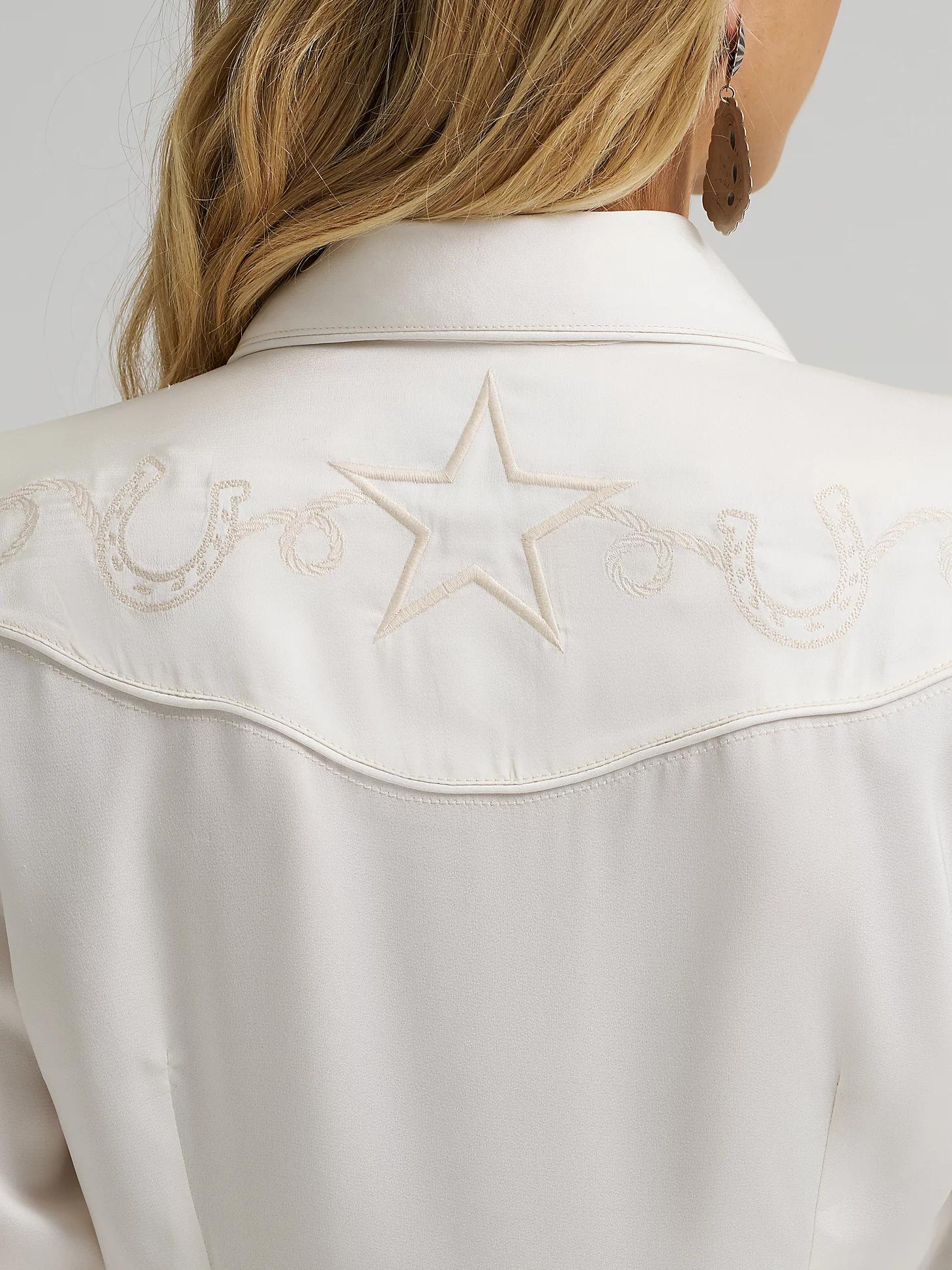 Wrangler x Lainey Wilson Embroidered Western Snap Shirt | Women's TOPS | Wrangler® Product Image