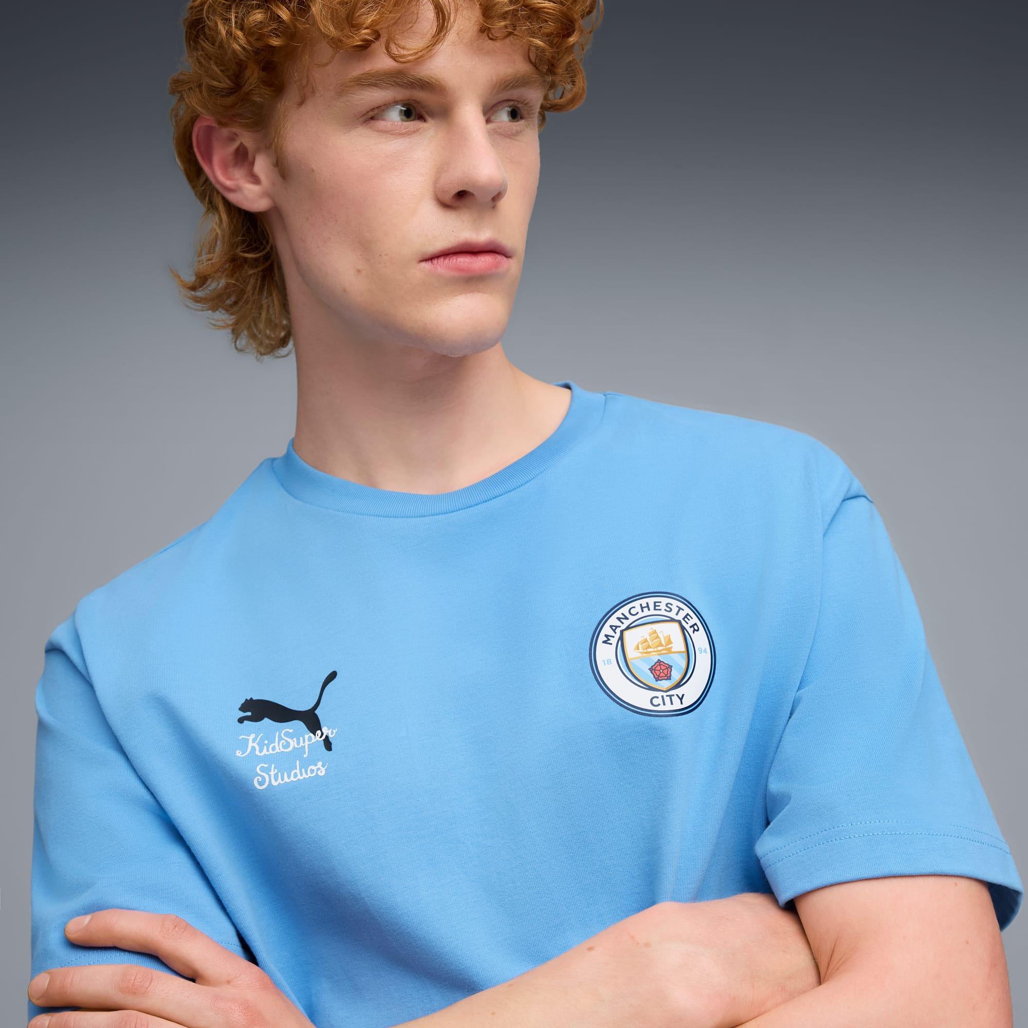 KIDSUPER x MANCHESTER CITY Graphic Tee Men Product Image