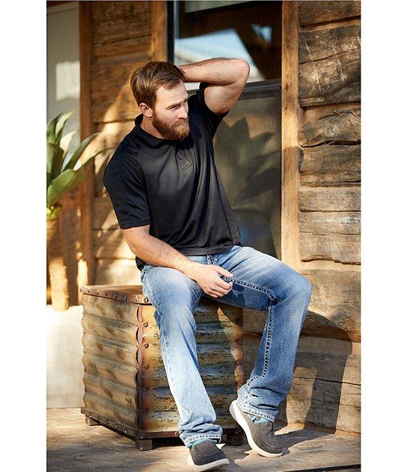 Ariat M4 Low Rise Stretch Shoreway Stackable Straight Leg Jeans Product Image