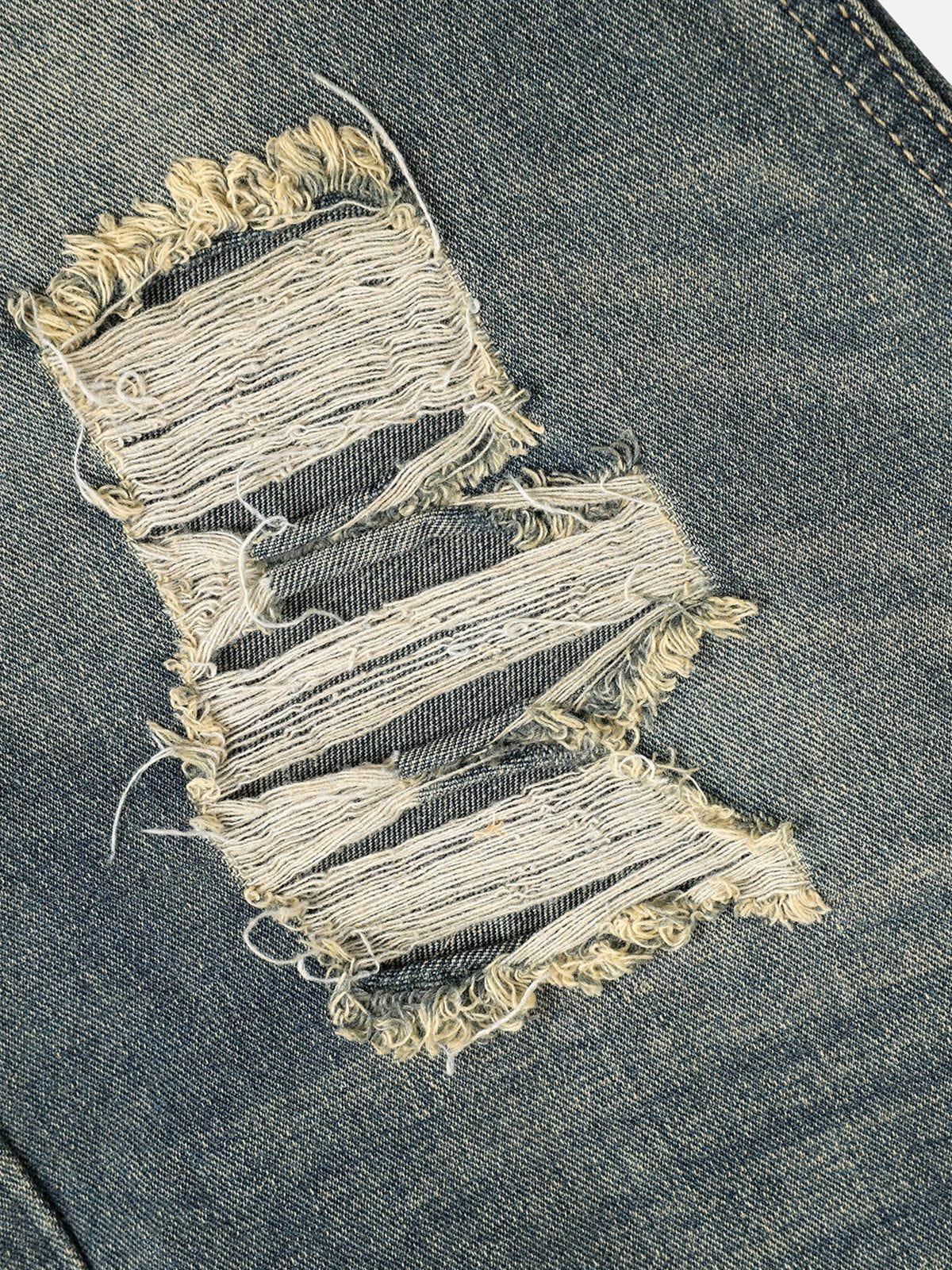 Aelfric Eden Distressed Super Baggy Barrel Jeans Product Image