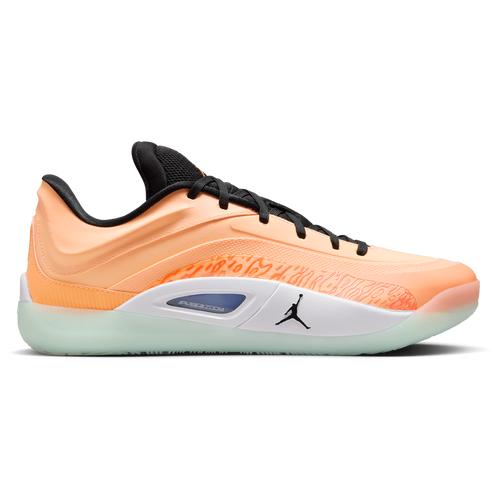 Jordan Mens Zion Williamson Jordan Zion 4 - Mens Basketball Shoes Total Orange/Black/Peach Cream Product Image