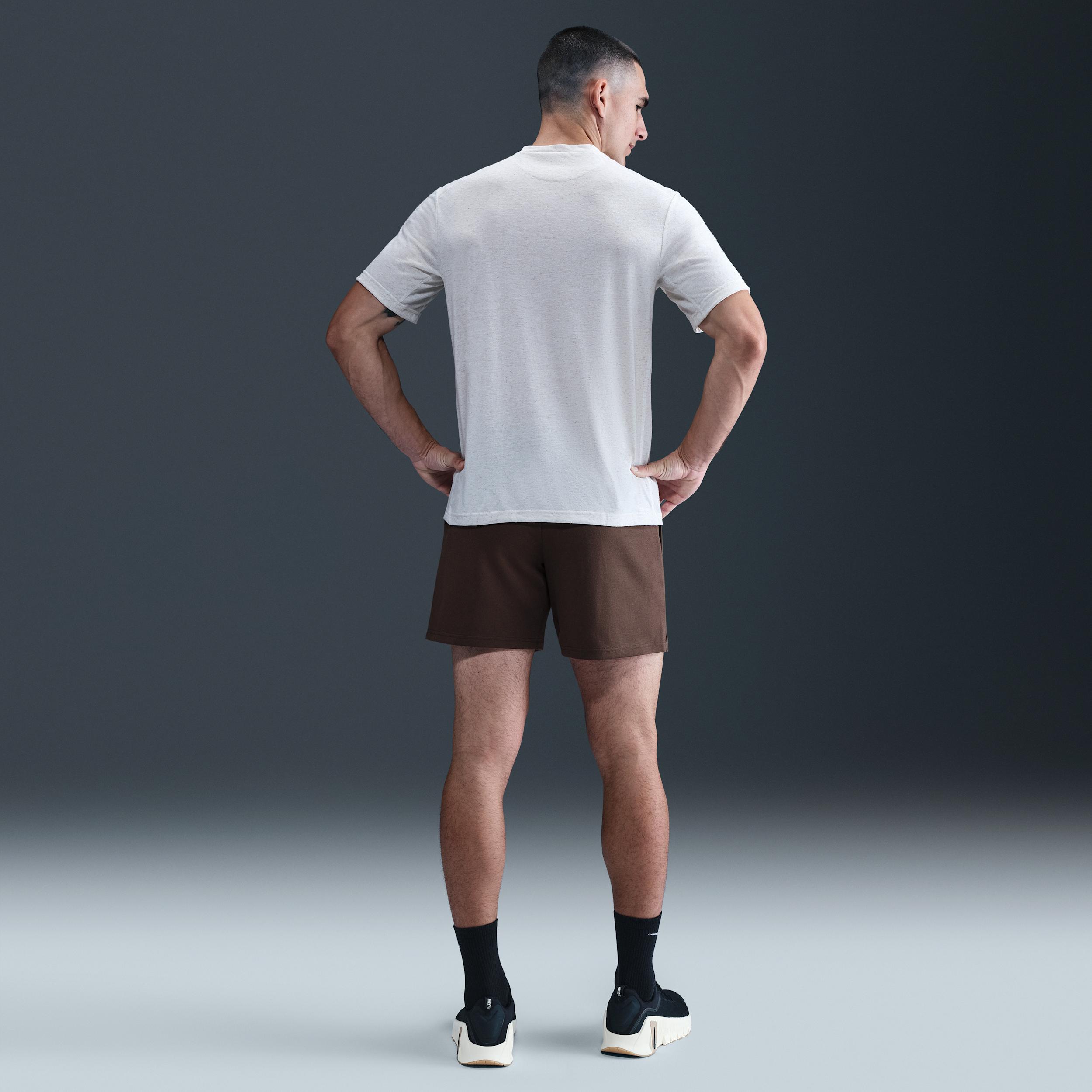 Nike Mens Primary Fleece 7 Dri-FIT Unlined Performance Shorts | FZ0961-237 Product Image