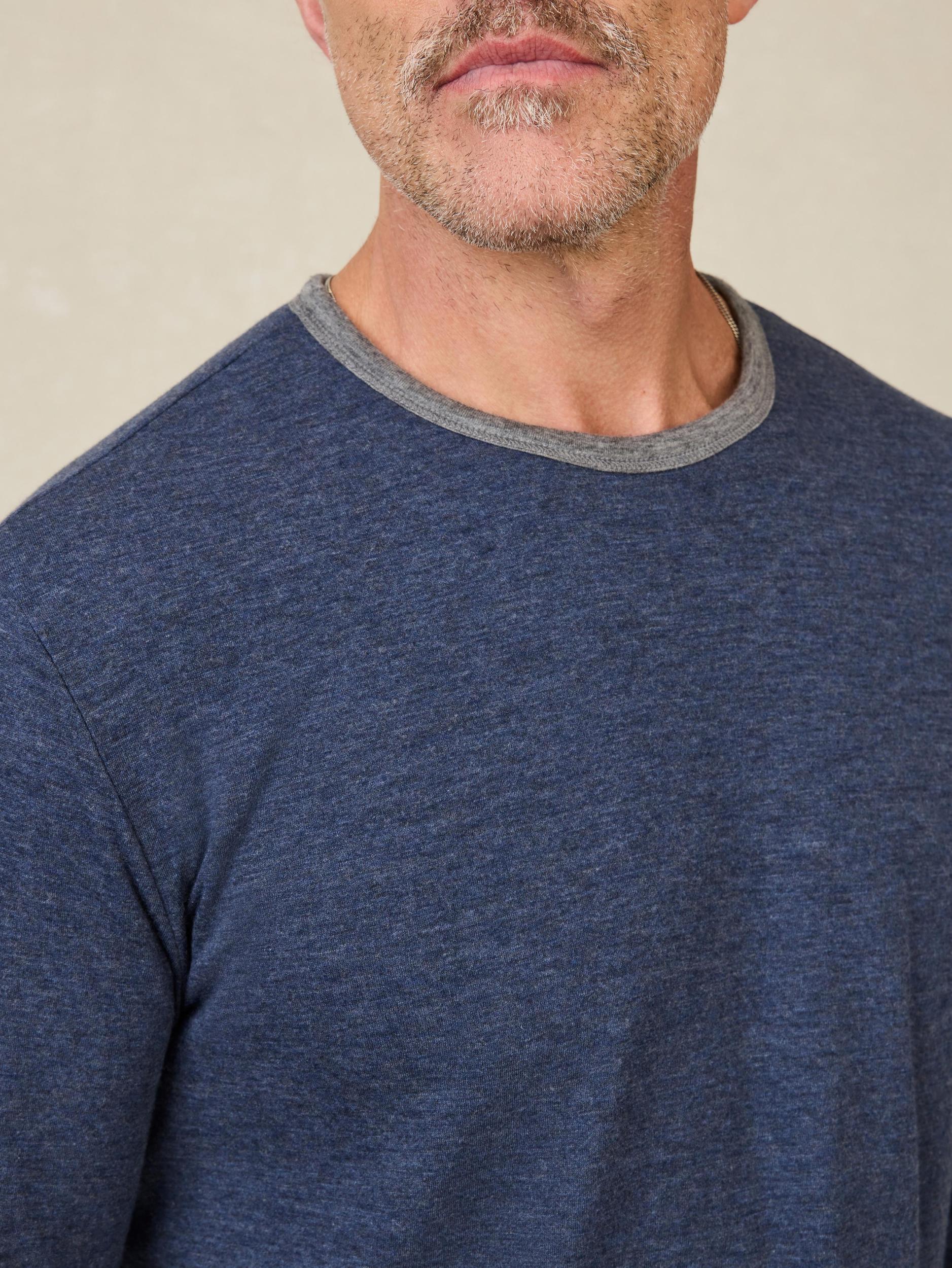 Cloud™ Reversible Crew - Medium Grey Heather Navy Heather Male Product Image