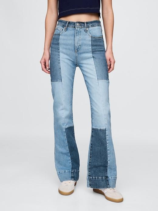High Rise '70s Flare Jeans Product Image