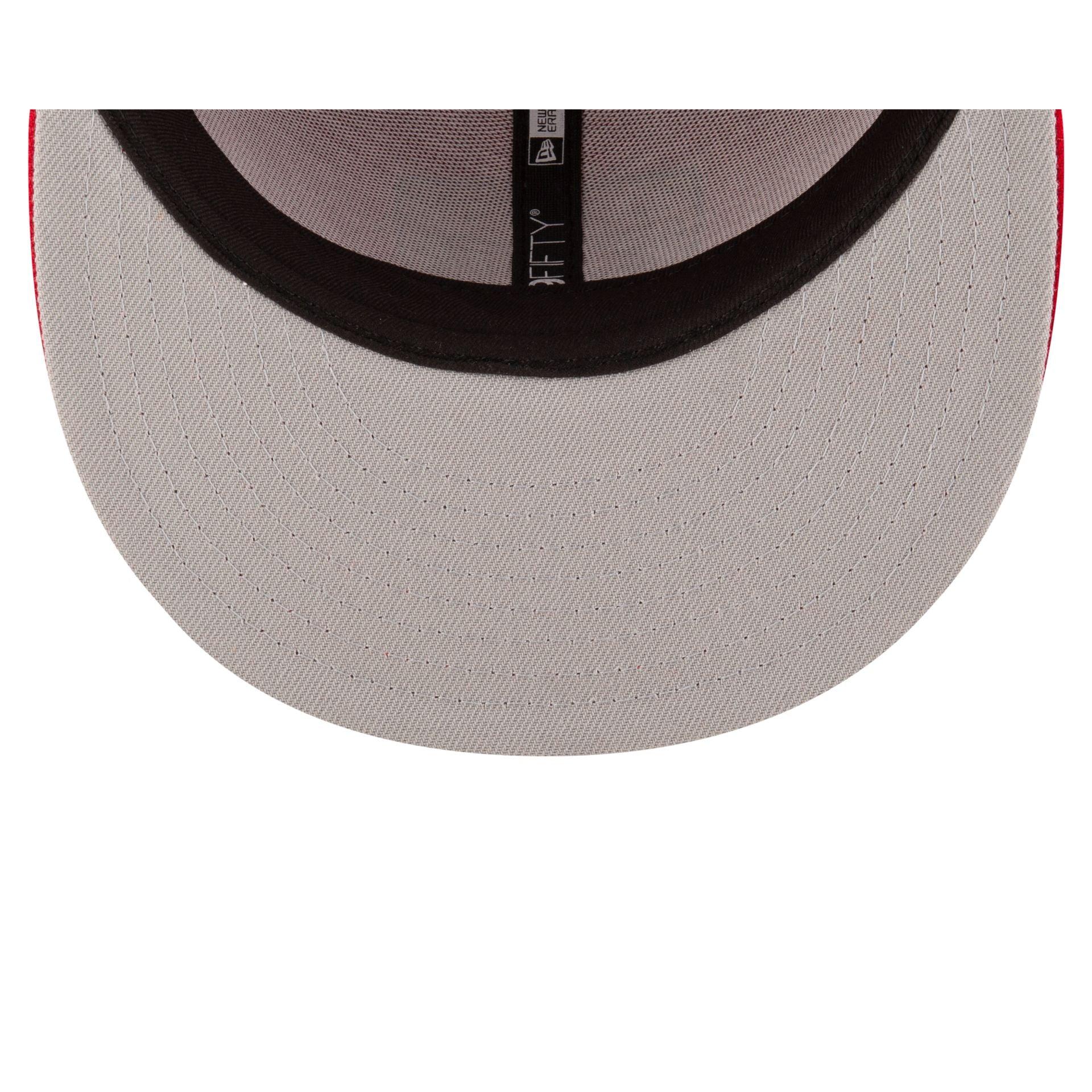 Cleveland Guardians Metallic Gold Logo 59FIFTY Fitted Hat Male Product Image