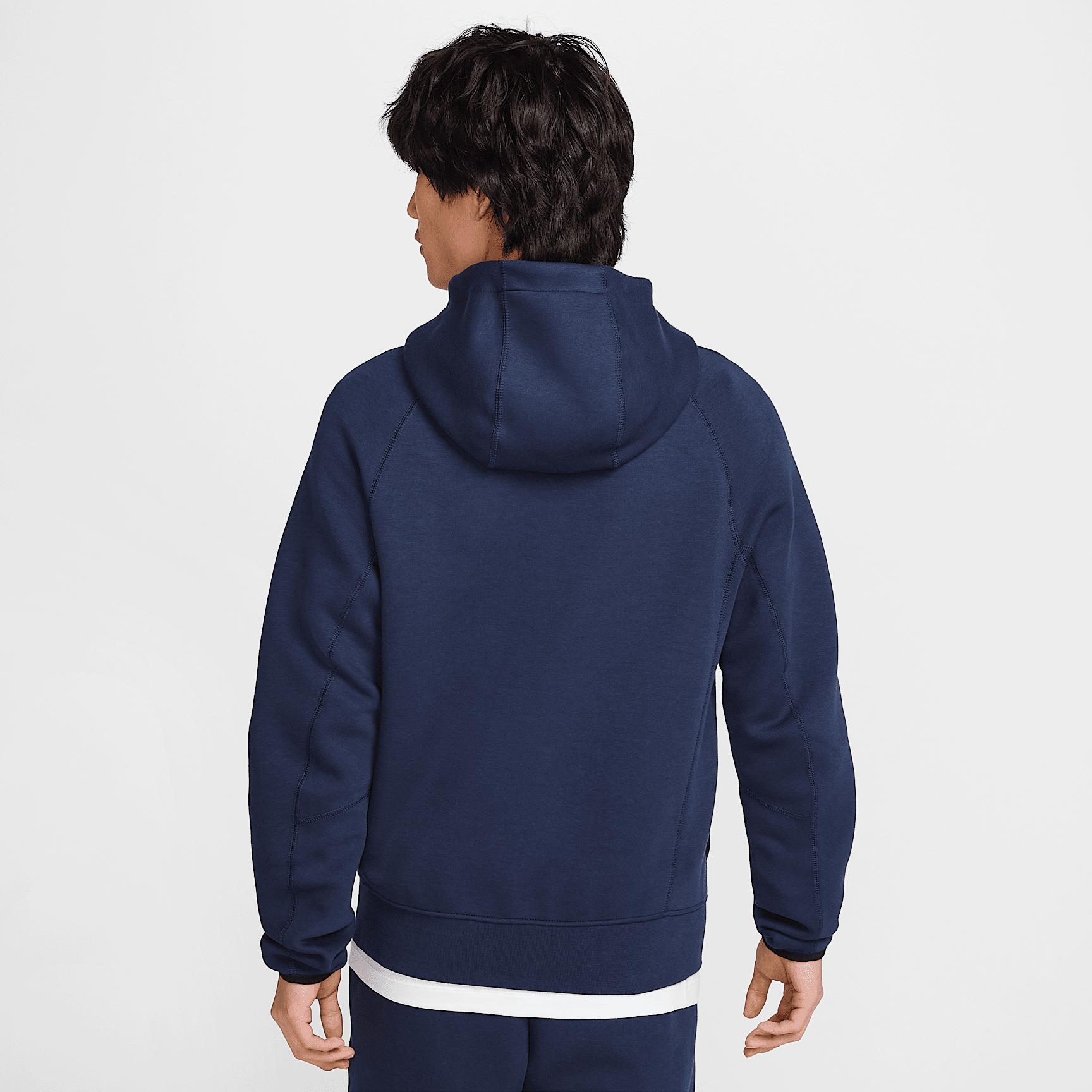 Mens Nike Sportswear Tech Fleece Pullover Hoodie | FB8016-451 Product Image