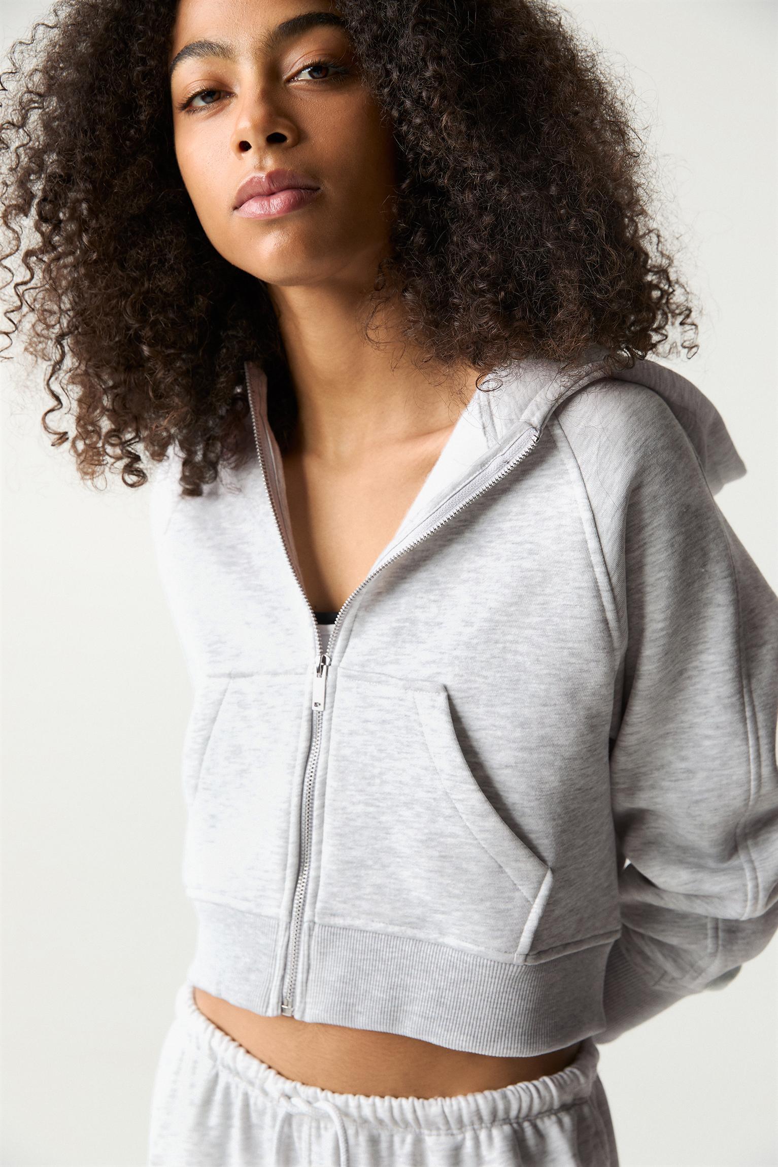 Hoodie with zipper Product Image