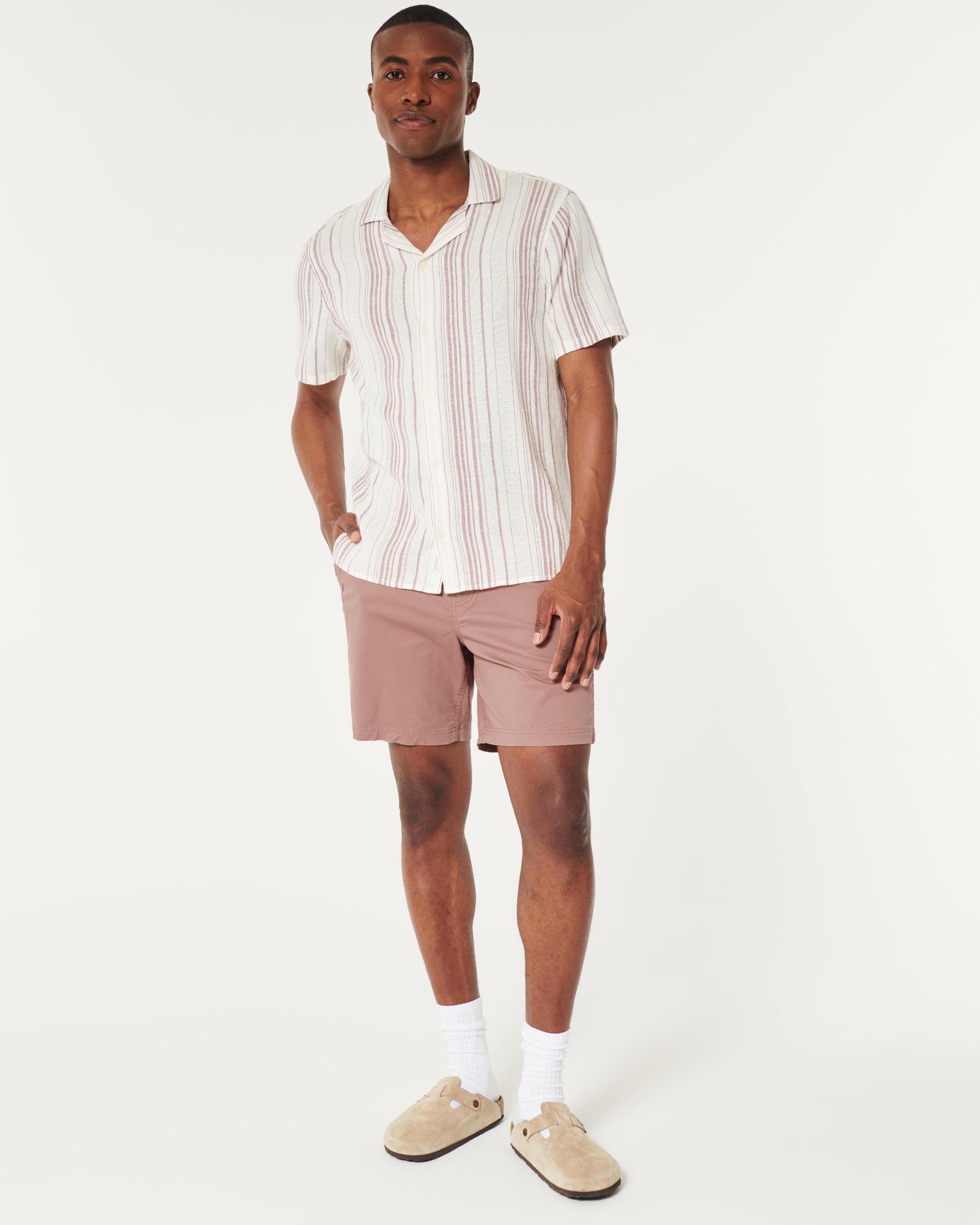 Twill Pull-On Shorts 7" Product Image