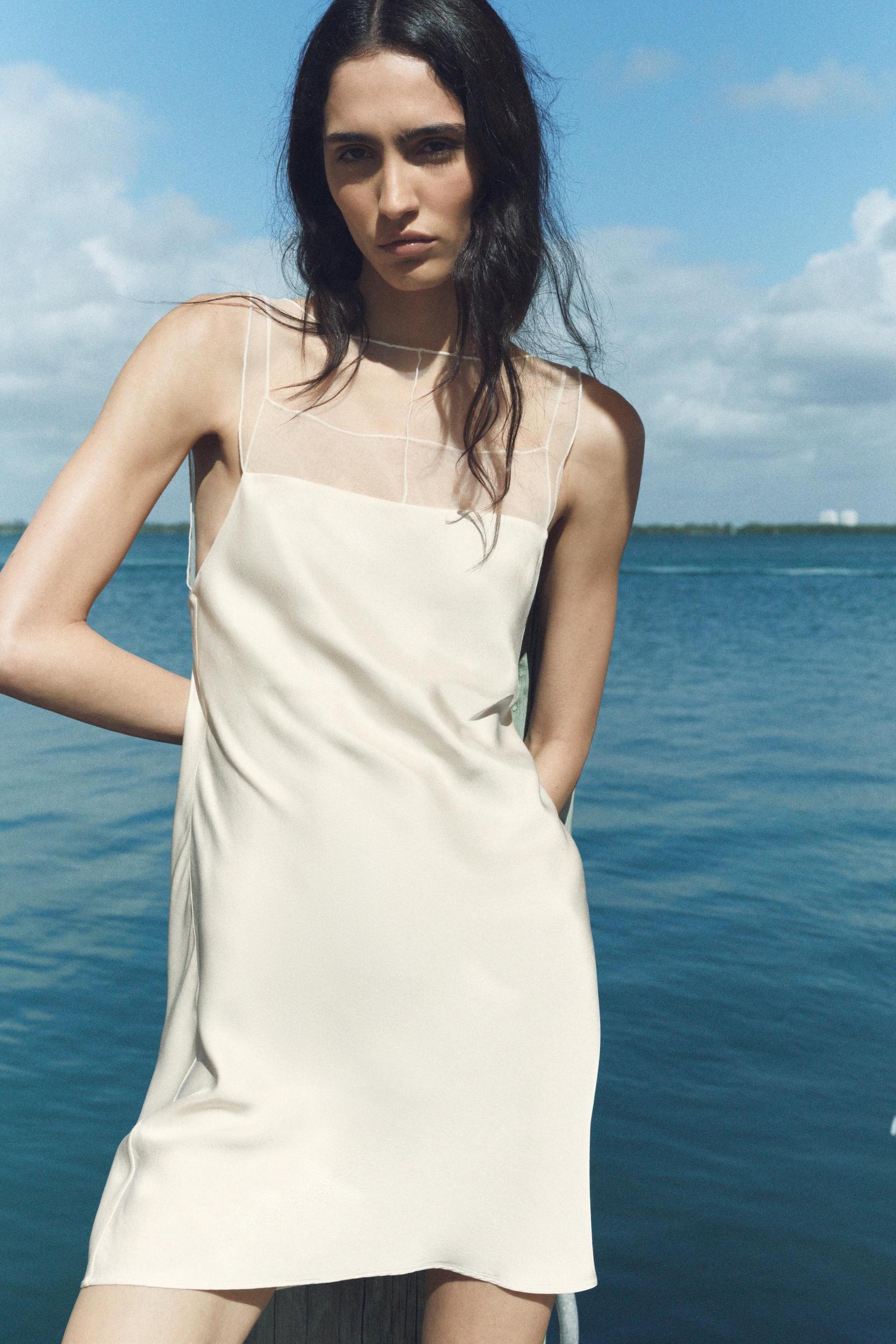 LIMITED EDITION SATIN TULLE DRESS Product Image