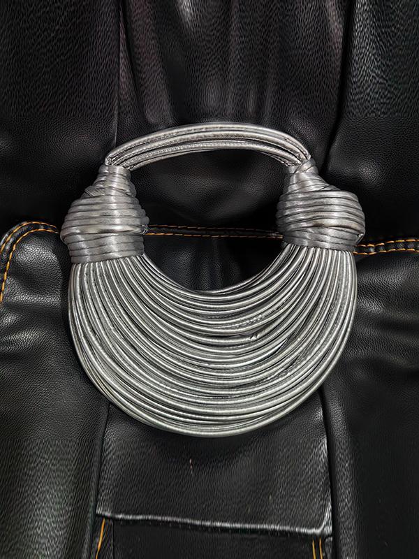 Geometric Zipper Handbags Product Image