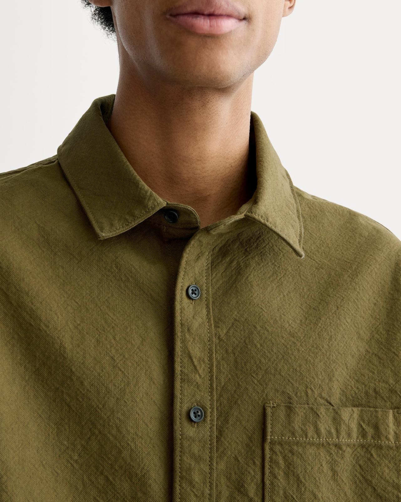 Mens Canvas Organic Cotton Overshirt Sweater by Everlane Product Image