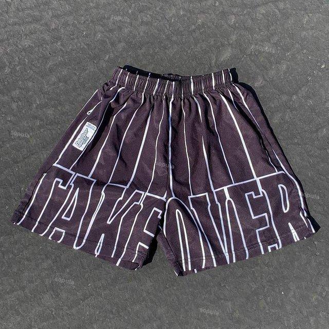 Sopula Take Over Art Graphics Mesh Shorts Product Image