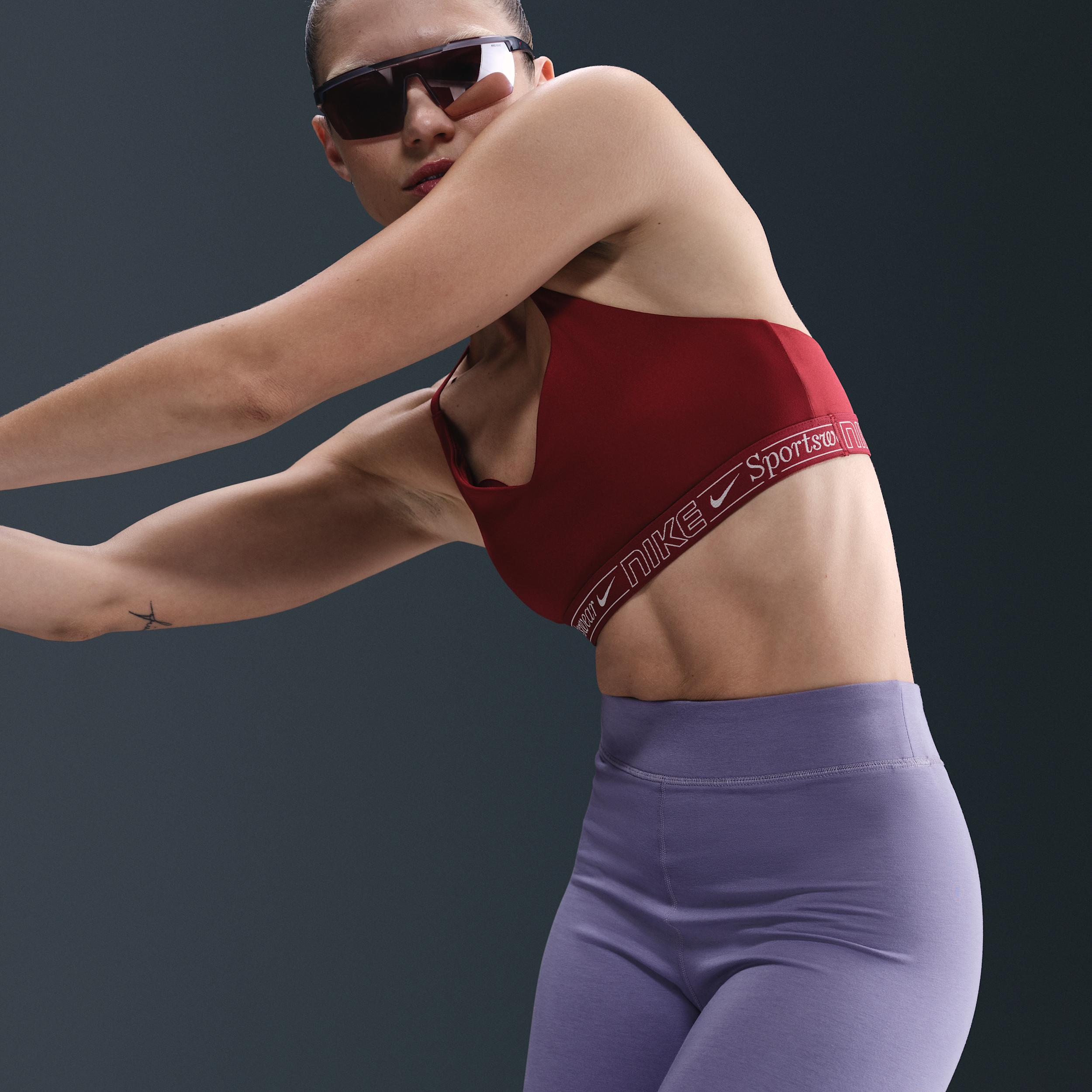 Womens Nike Sportswear Classic High-Waisted 8 Biker Shorts | DV7797-527 Product Image