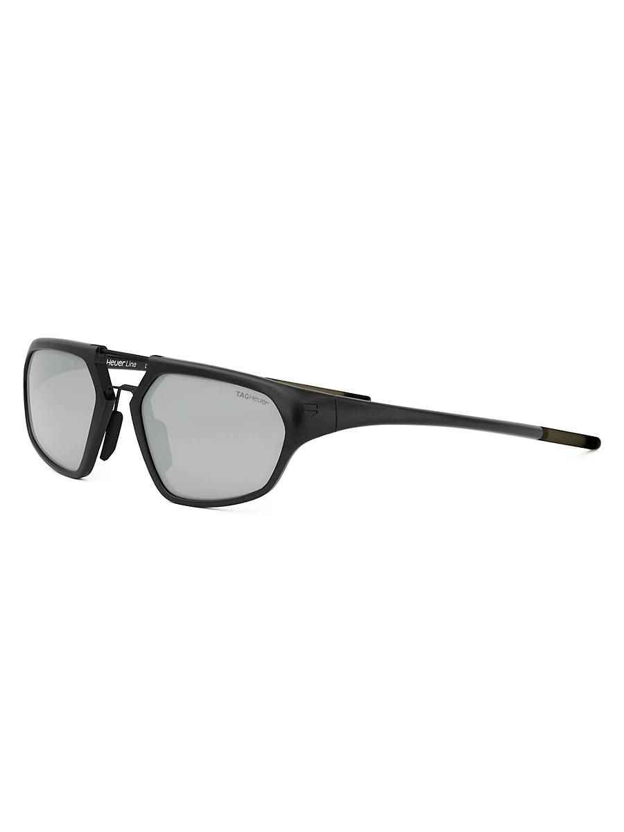 Mens Line 55MM Geometric Sunglasses Product Image