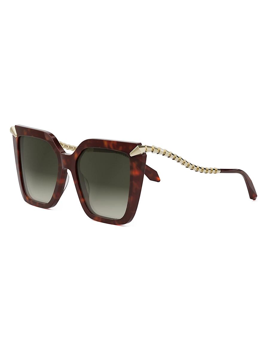 Womens Serpenti 55MM Butterfly Sunglasses Product Image