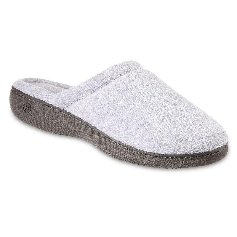 isotoner Embroidered Terry Secret Sole Women's Clog Slippers,  Product Image