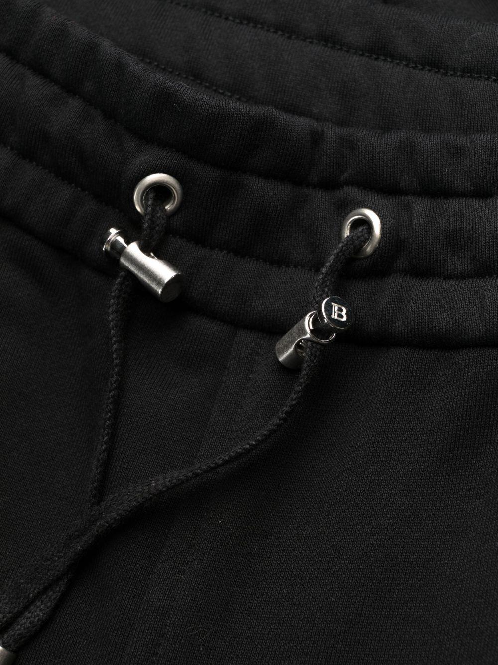 organic cotton fitted track pants Product Image