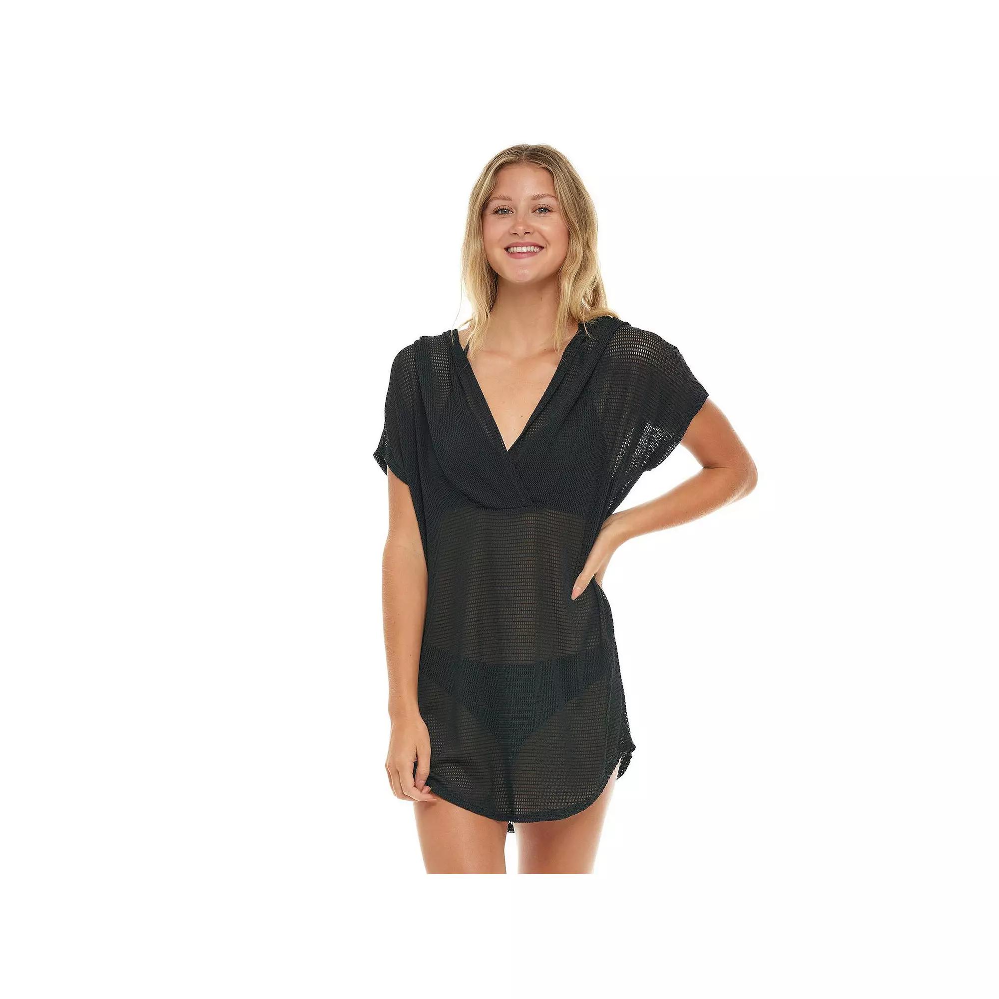 Women's Jordan Taylor Hooded Mesh Swim Cover-Up Hoodie,  Product Image