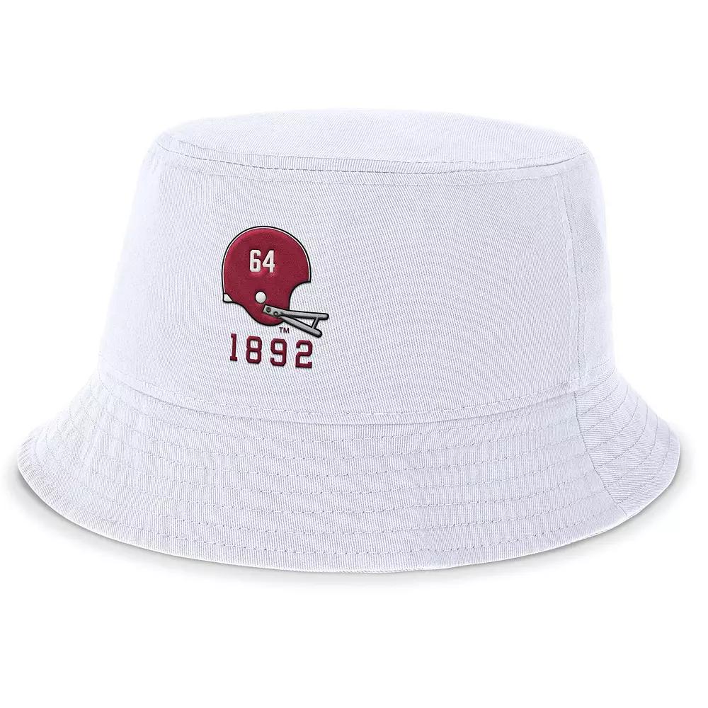 Men's Nike White Alabama Crimson Tide Legacy Apex Bucket Hat,  Product Image