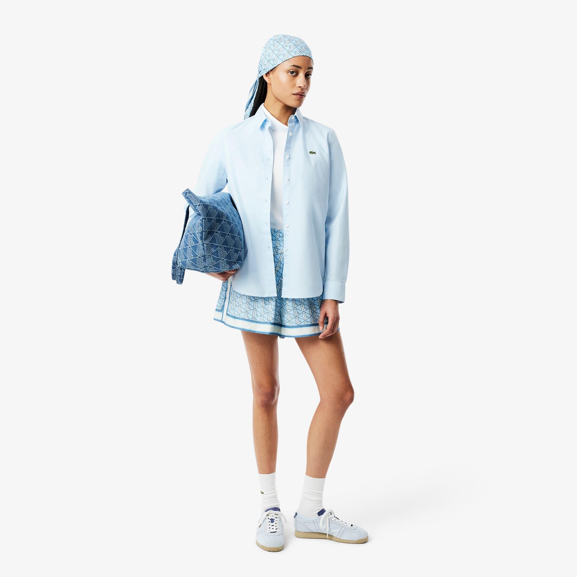 Monogram Print Scarf Product Image