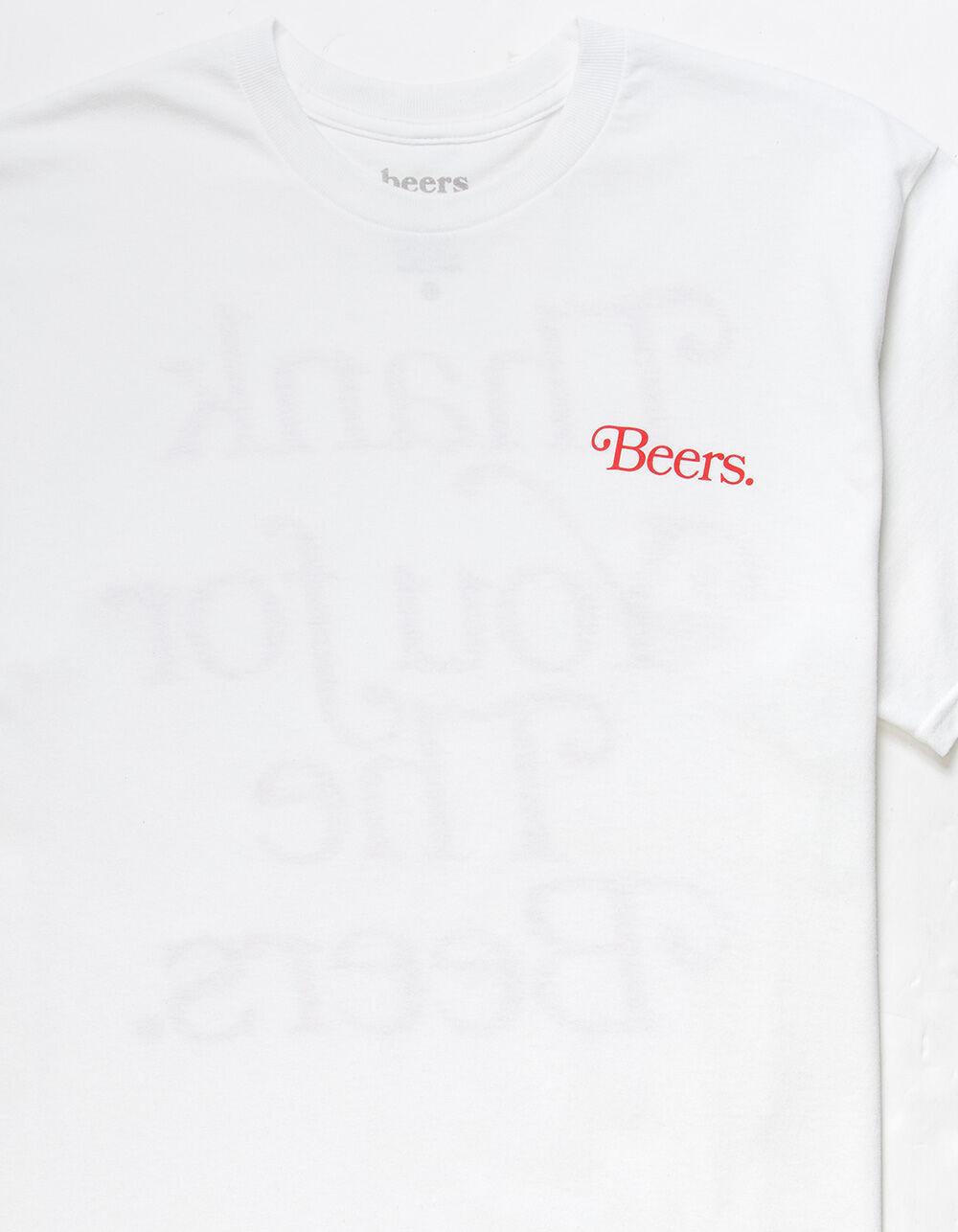 BEERS Thank You Mens Tee - WHITE Product Image