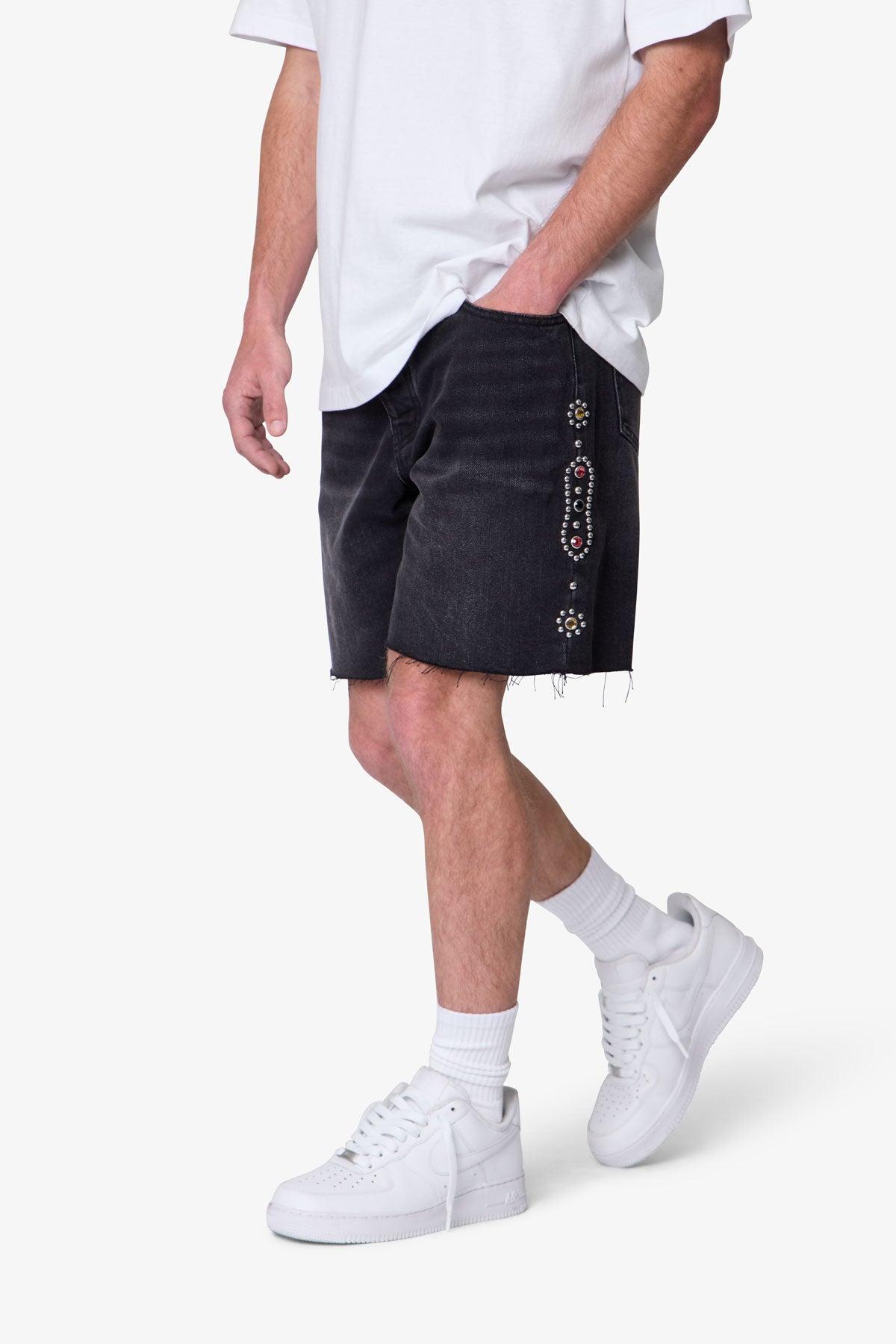 Mojave Denim Shorts - Black Product Image