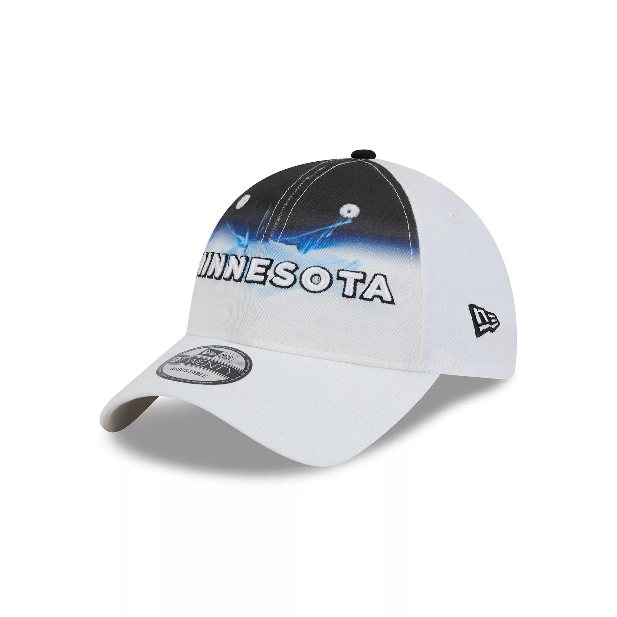 Men's New Era  White Minnesota Timberwolves 2024/25 City Edition 9TWENTY Adjustable Hat Product Image