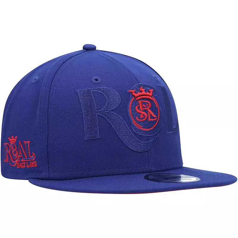 Men's New Era Blue Real Salt Lake Kick Off 9FIFTY Snapback Hat, Slt Blue Product Image