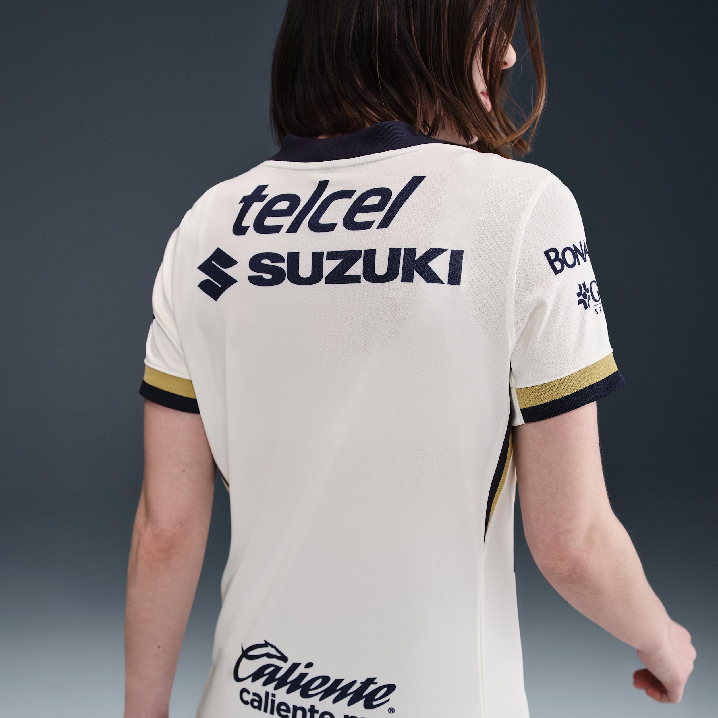 Pumas UNAM 2025/26 Stadium Home Women's Nike Dri-FIT Soccer Replica Jersey Product Image