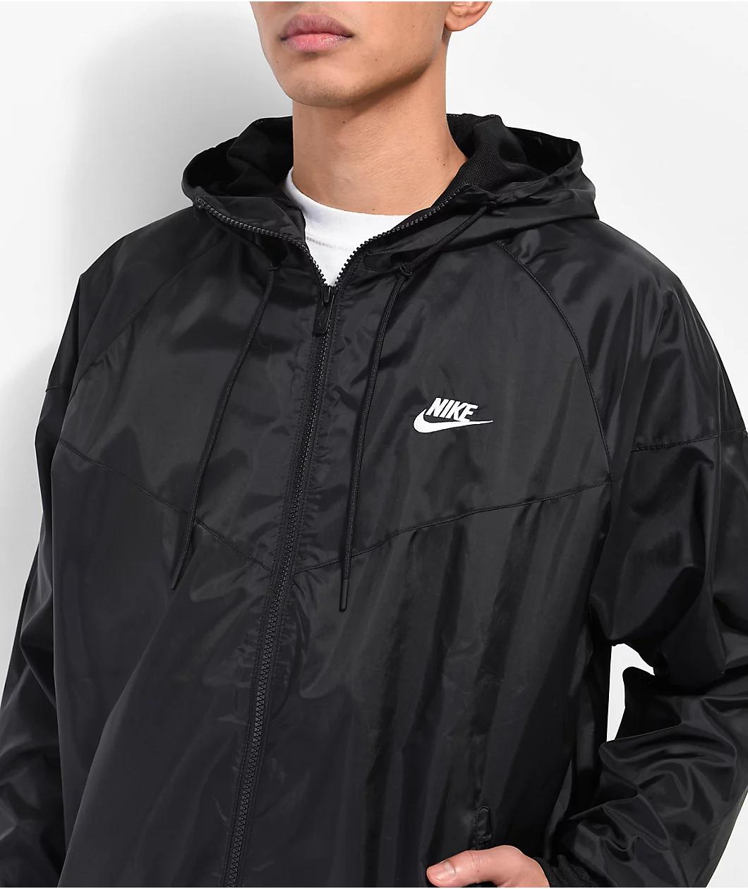 Nike Sportswear Windrunner Black Windbreaker Jacket Product Image