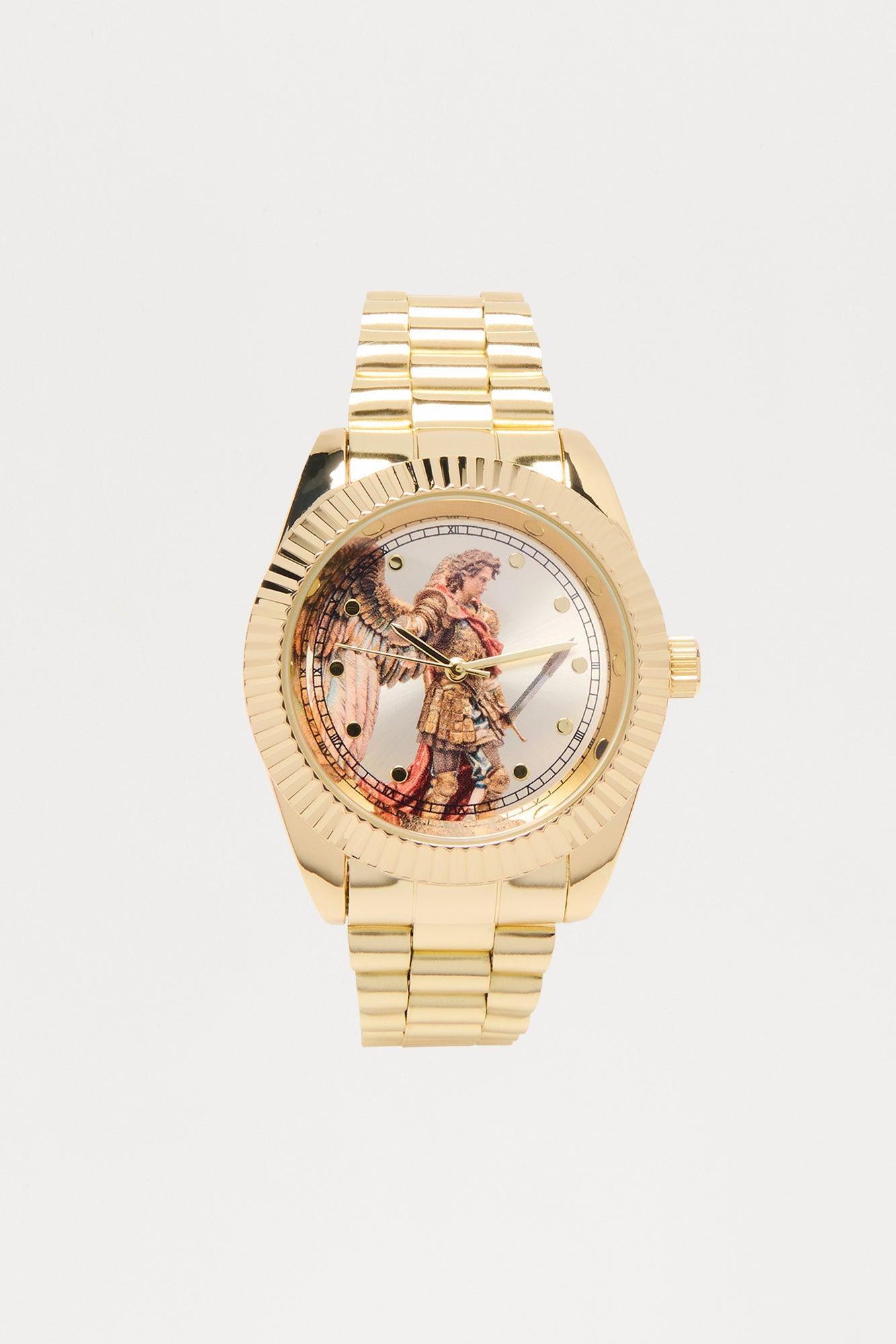 Tabor Warrior Watch - Gold Male Product Image