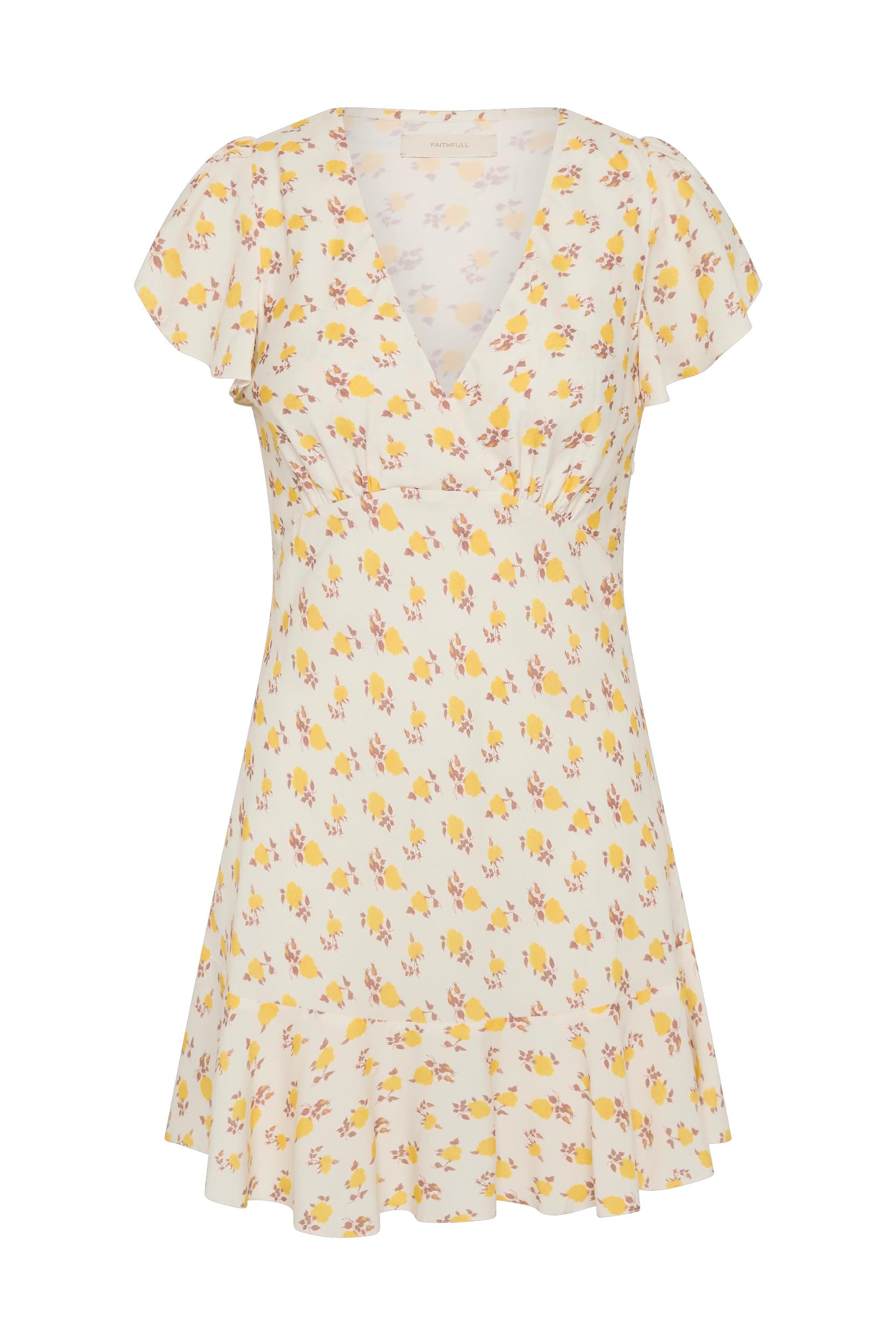 Phaedra Midi Dress Hazy Rose Canary - Final Sale Product Image