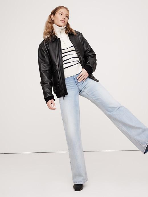 Cashmere Half-Zip Sweater Product Image