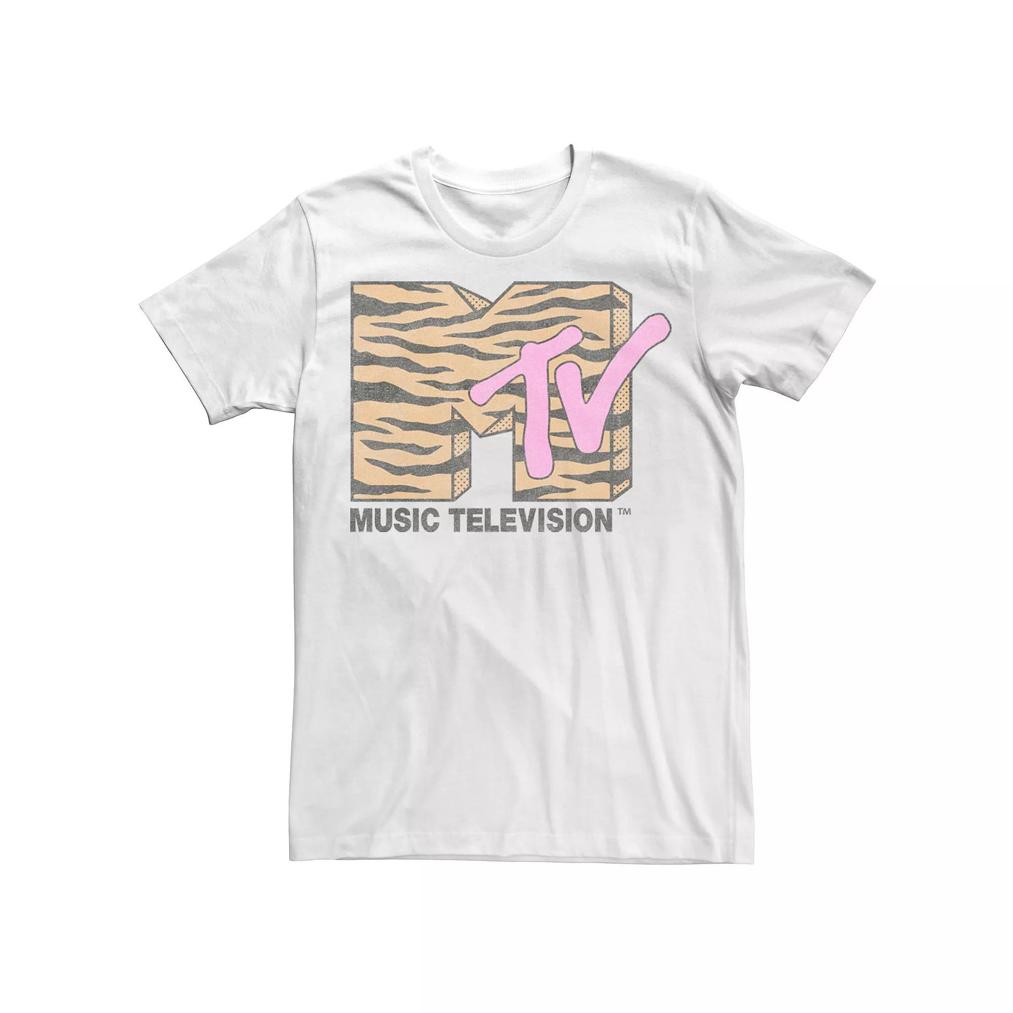Men's MTV Vintage Tiger Logo Tee,  Product Image