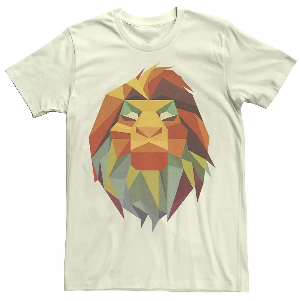 Men's Lion King Paper Cut Simba Tee,  Product Image