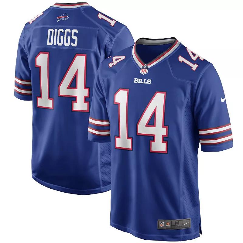 Men's Nike Stefon Diggs Royal Buffalo Bills Game Player Jersey, Size: 3XL, Blue Product Image