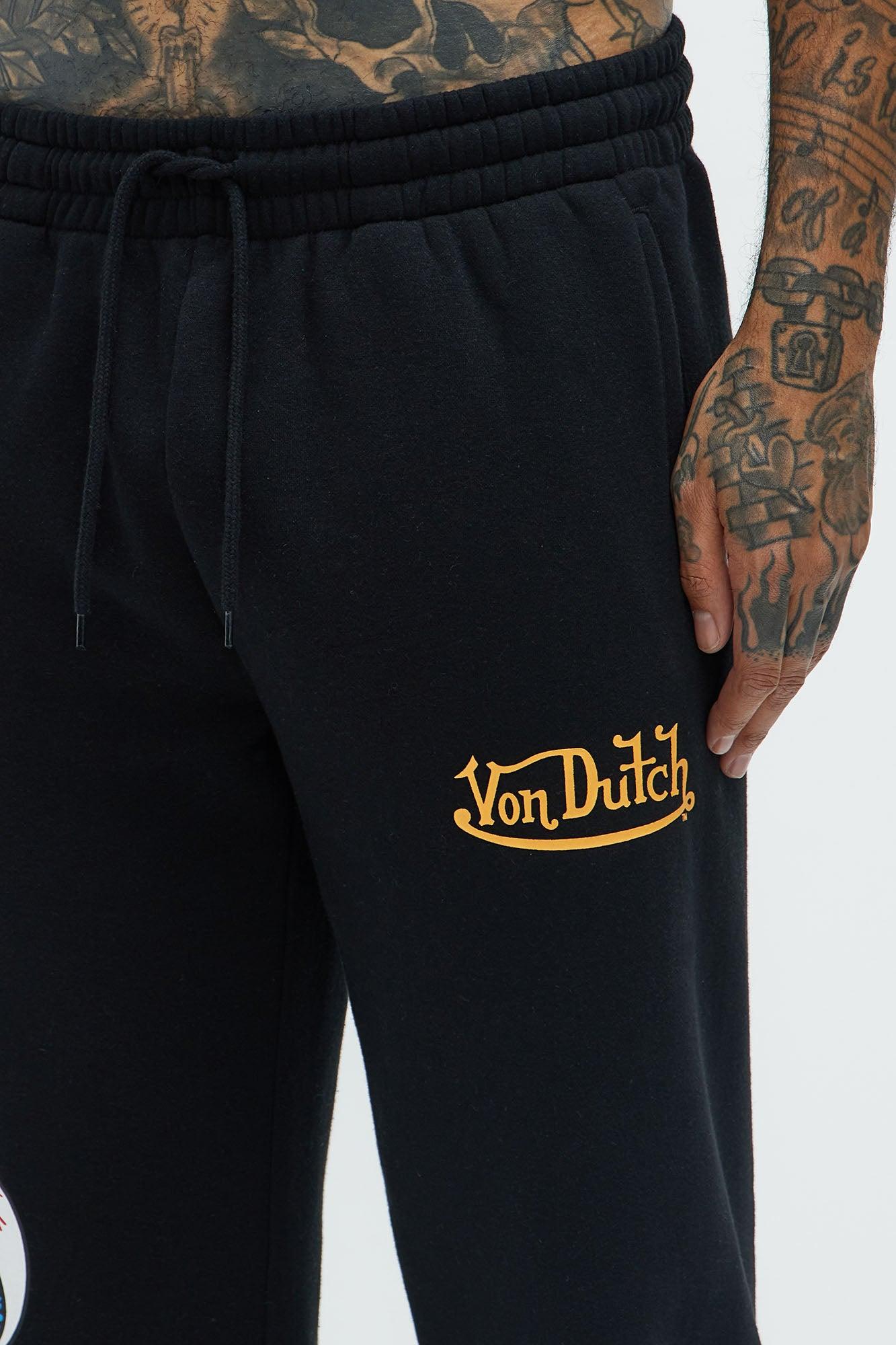 Von Dutch Lost Angels Sweatpants - Black Product Image