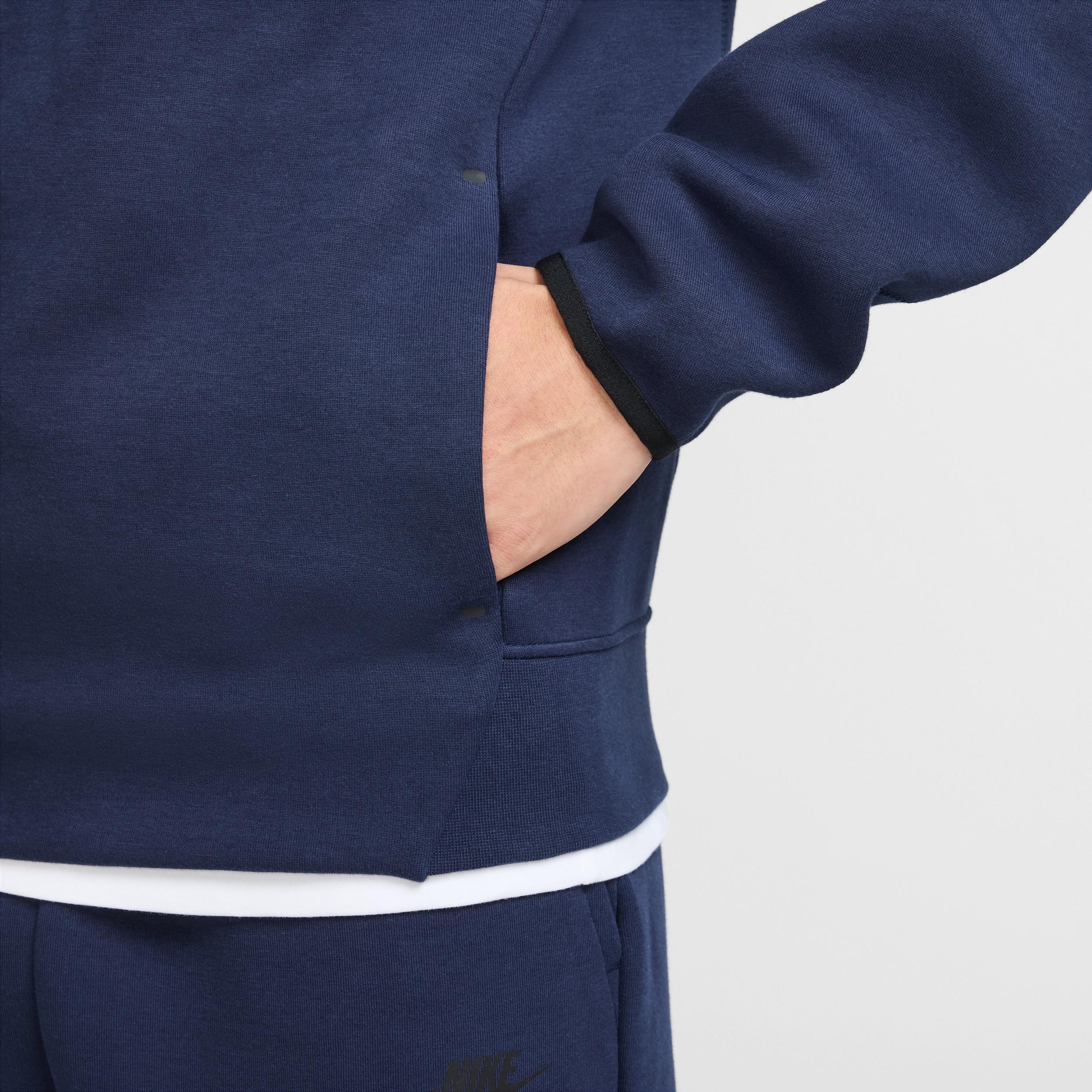 Mens Nike Sportswear Tech Fleece Pullover Hoodie | FB8016-451 Product Image