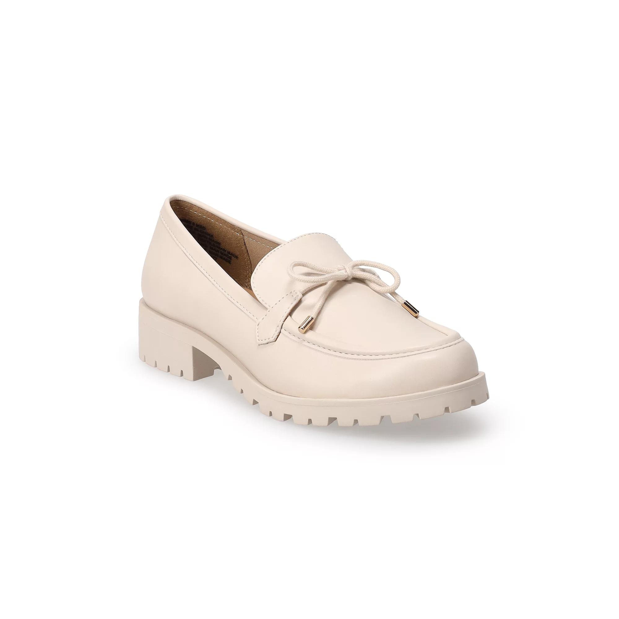 Sonoma Goods For Life® Irelandd Women's Lug Loafers with Tie Lace,  Product Image